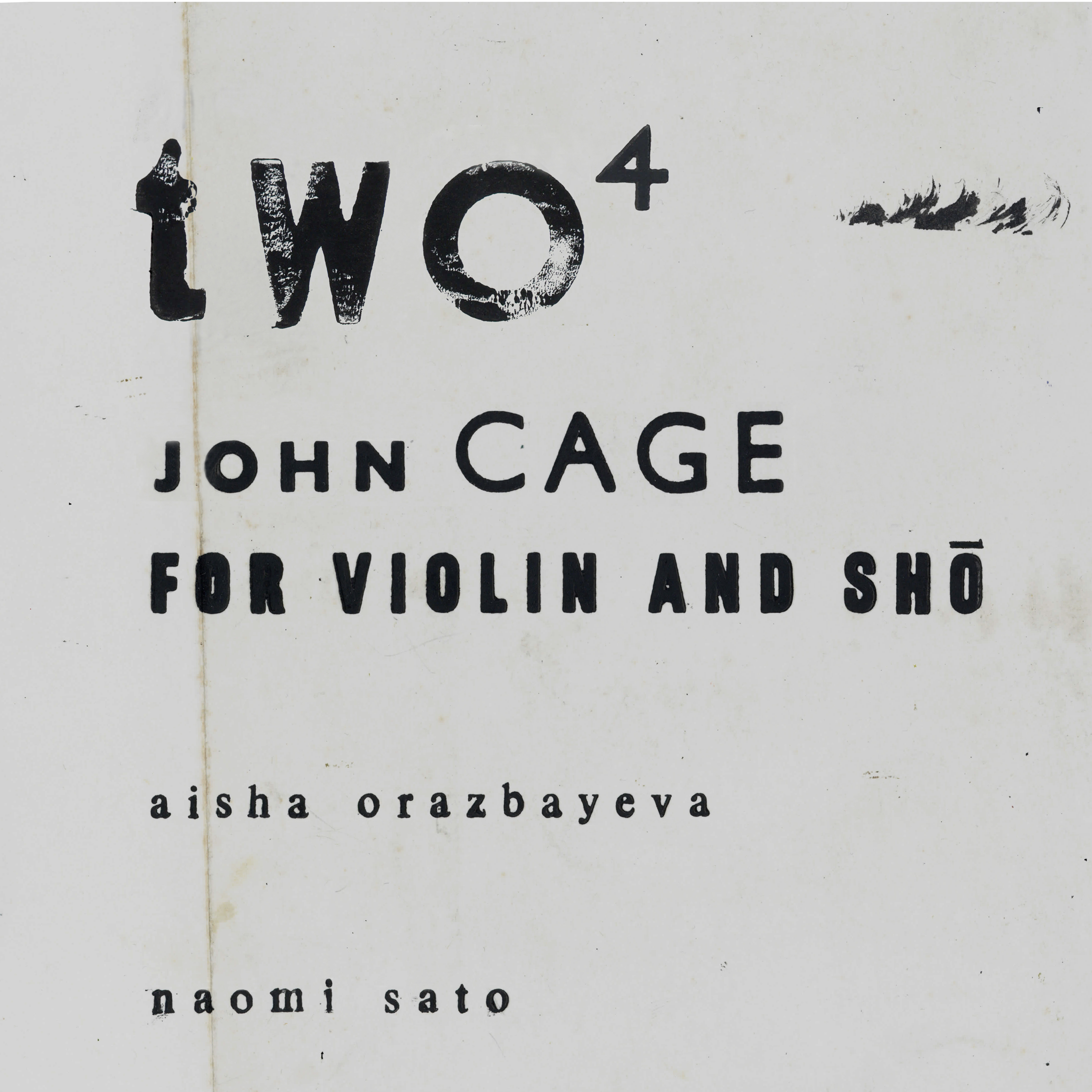 Two4 (For Violin and Shō)