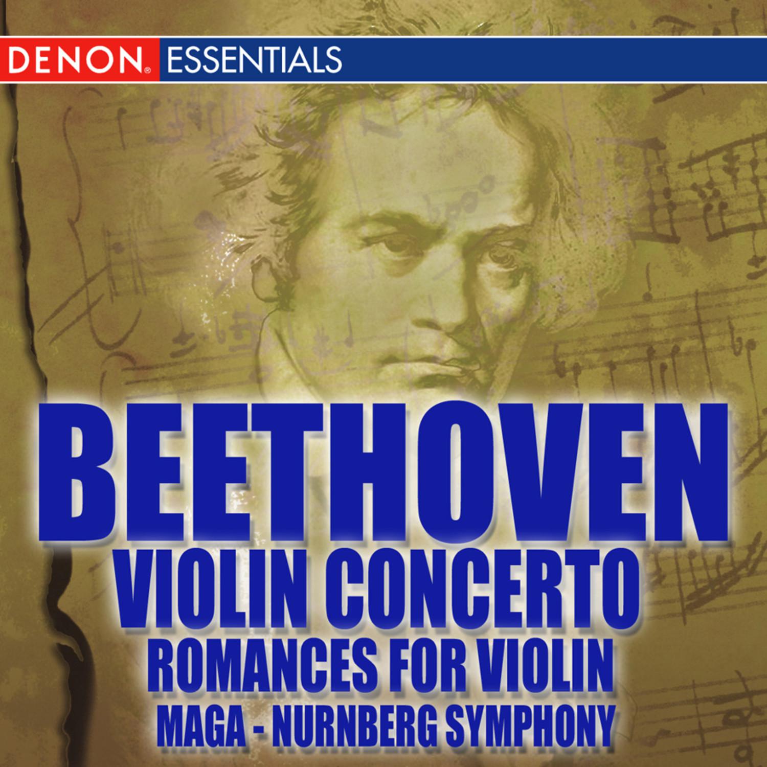 Beethoven Romances Nos. 1 & 2; Violin Concerto No. 1