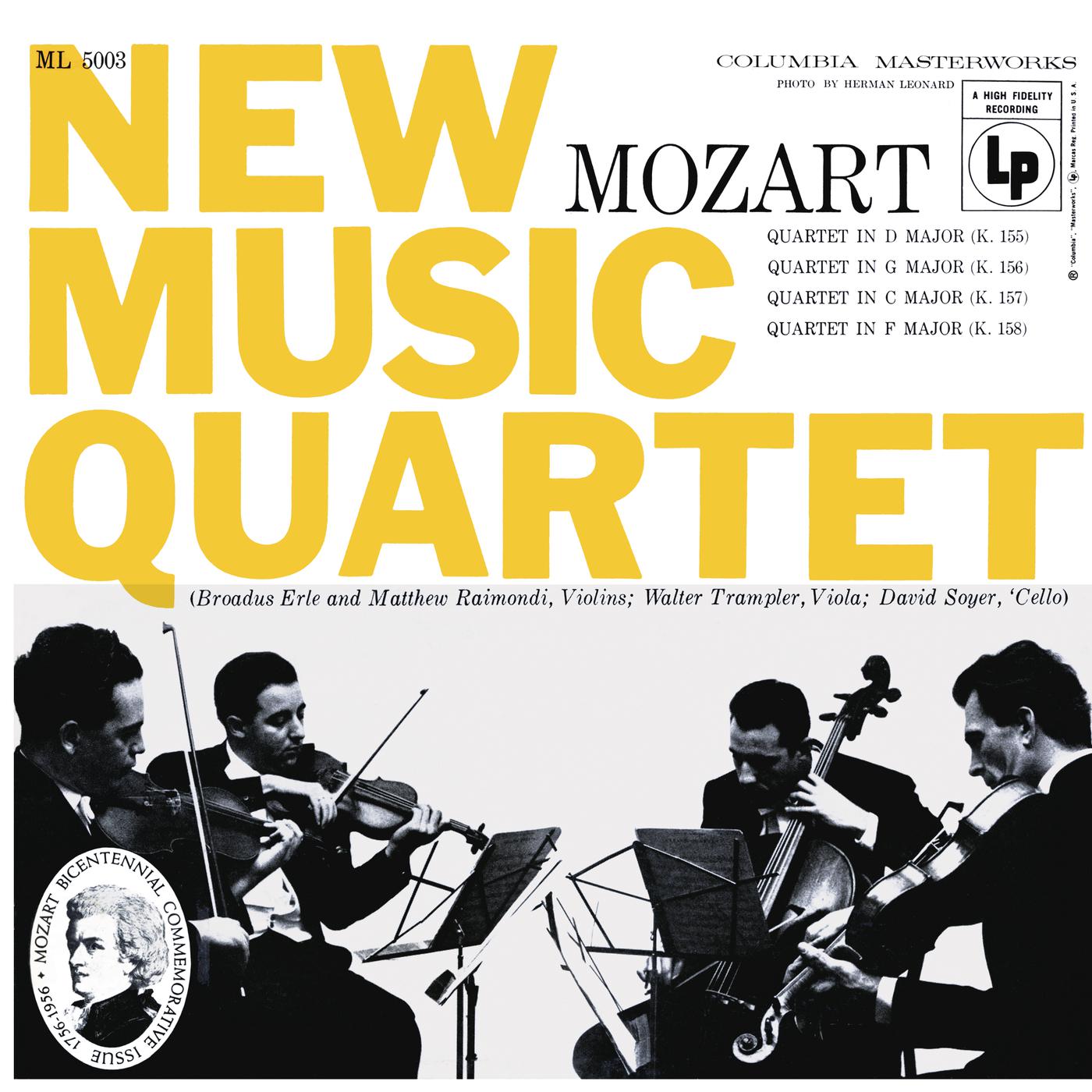 String Quartet No. 5 in F Major, K. 158:I. Allegro