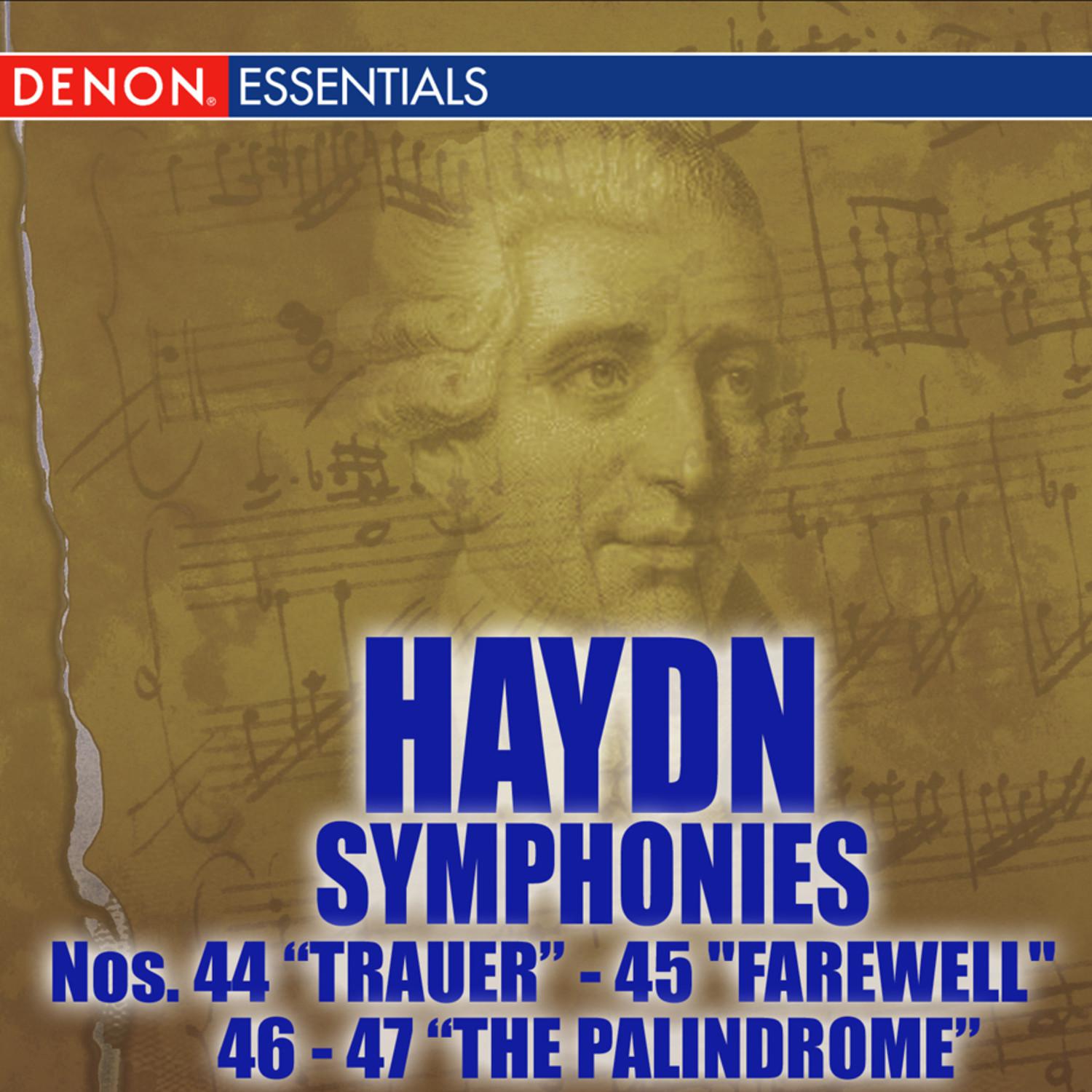 Haydn Symphony No. 47 in G Major "The Palindrome": II. Un poco adagio cantabile