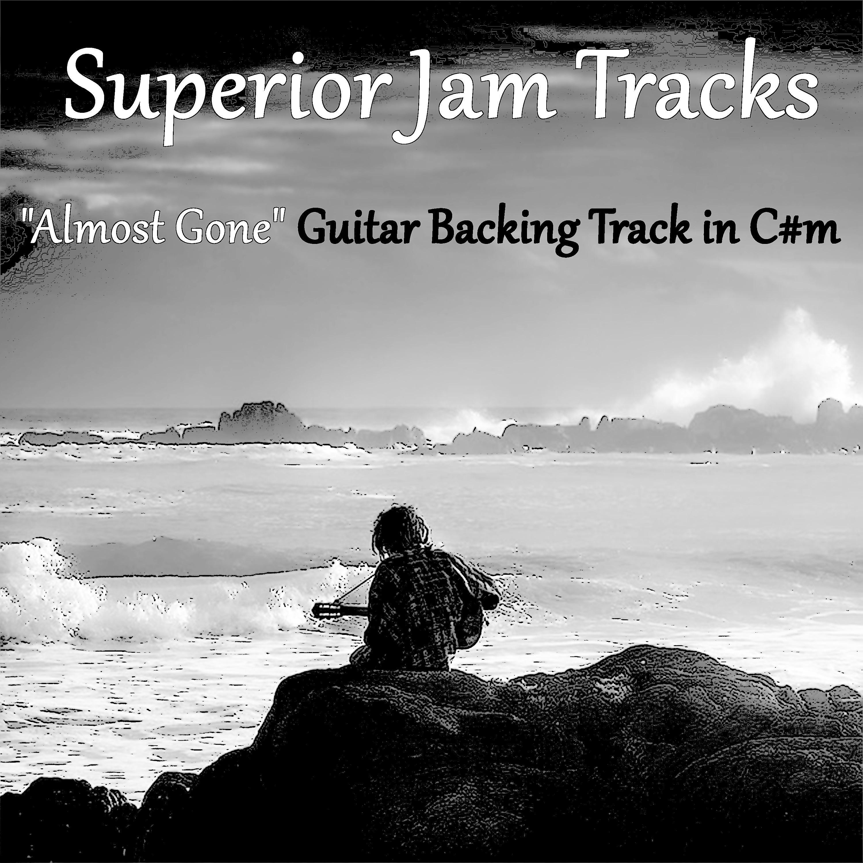 Almost Gone Guitar Backing Track in C# Minor