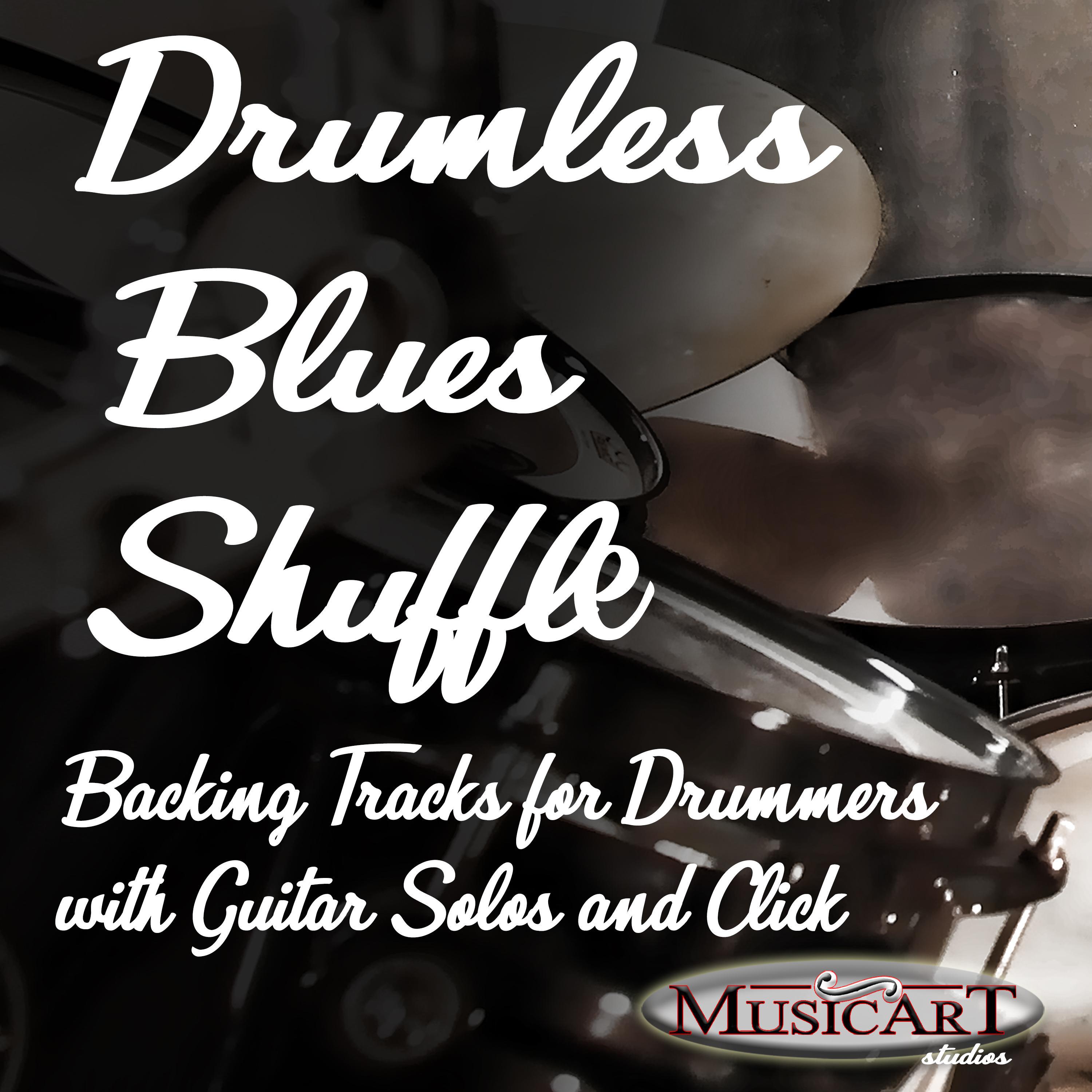 Blues Shuffle Drumless Backing Tracks with Guitar Solo