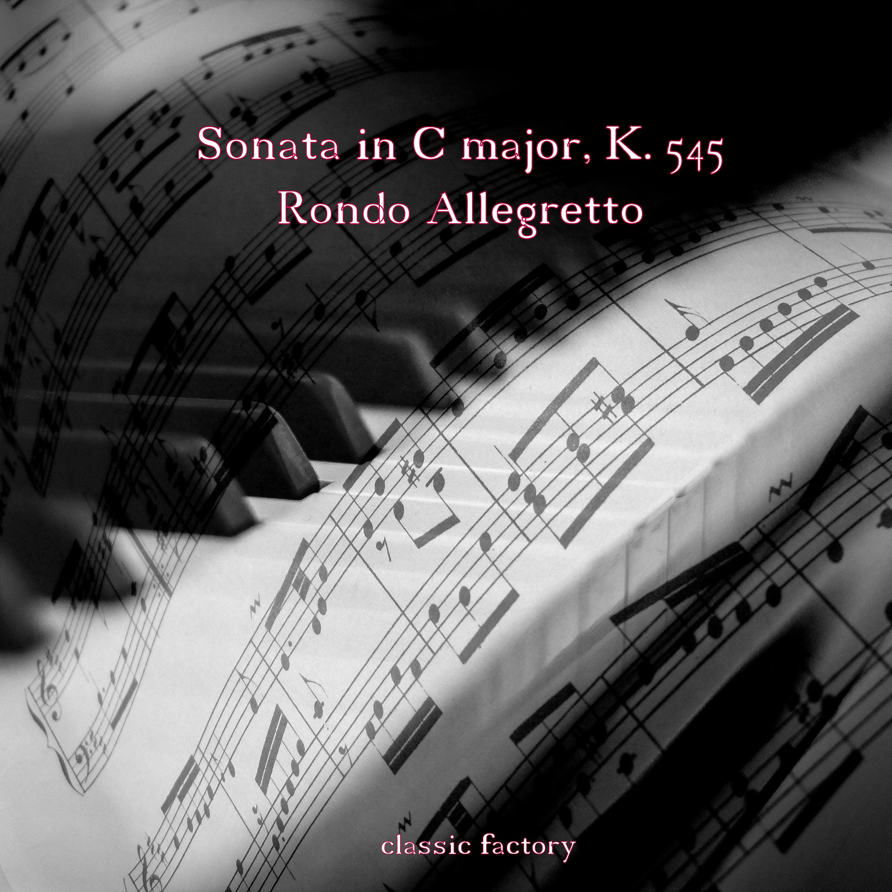 Sonata in C Major, K. 545, Rondo Allegretto