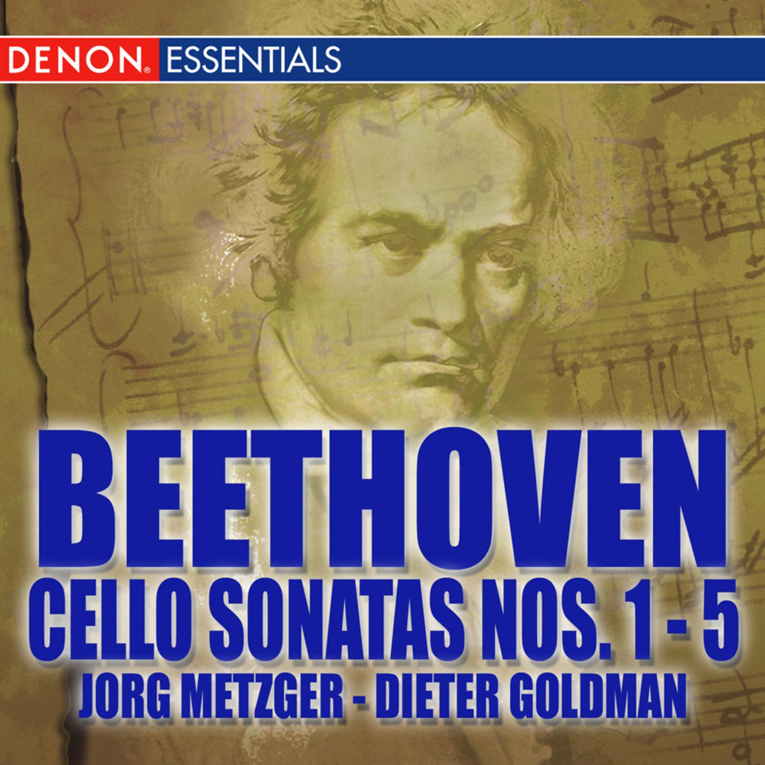 Cello Sonata No. 5 in D Major, Op. 102, No. 2: III. Allegro fugato