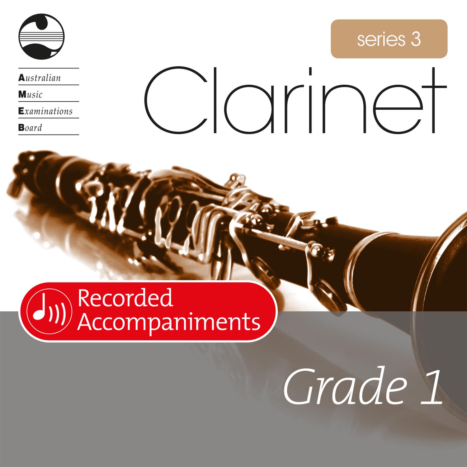 AMEB Clarinet Series 3 Grade 1 (Piano Accompaniment)