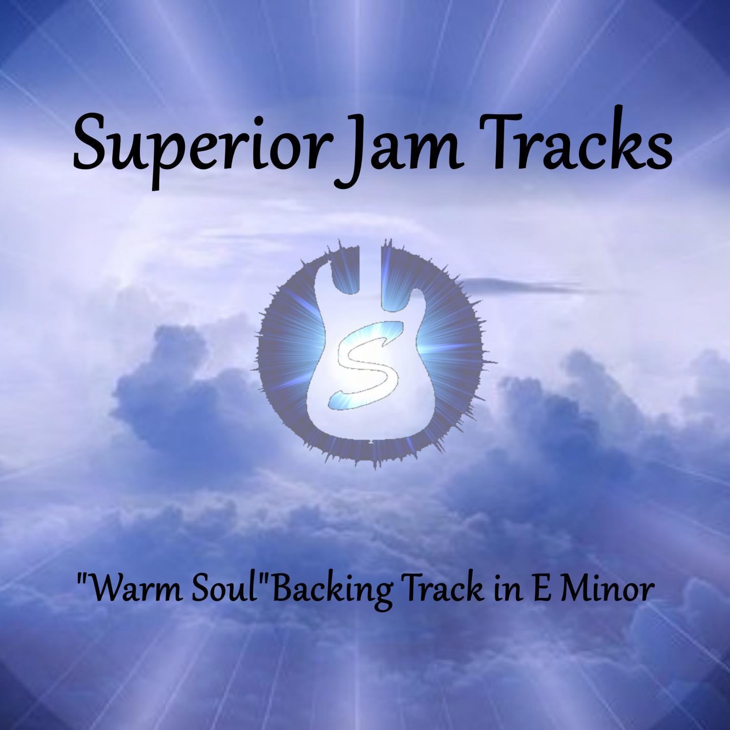 Warm Soul Groove Guitar Backing Track in E Minor