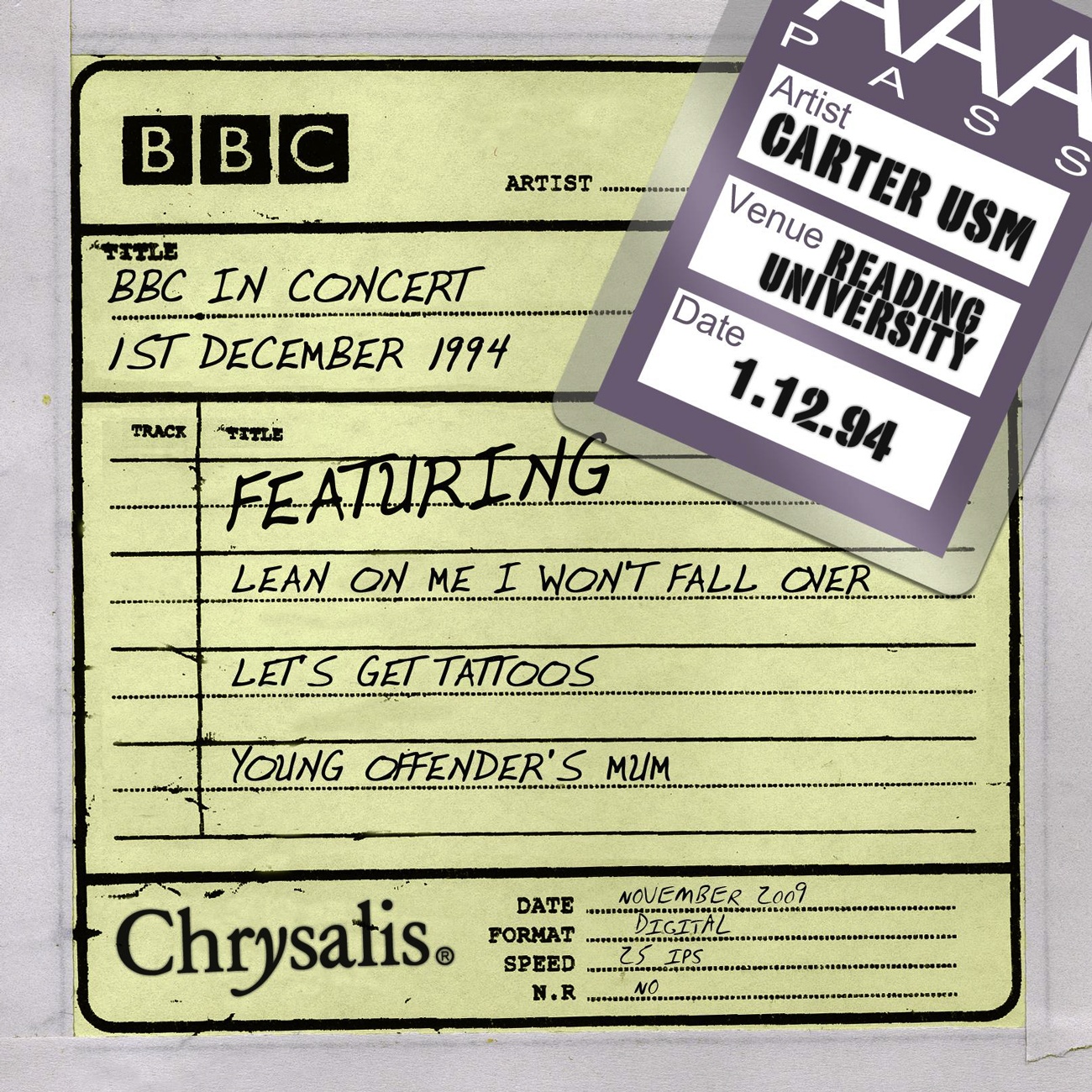 BBC In Concert: Live at The Reading Festival (01-12-1994)