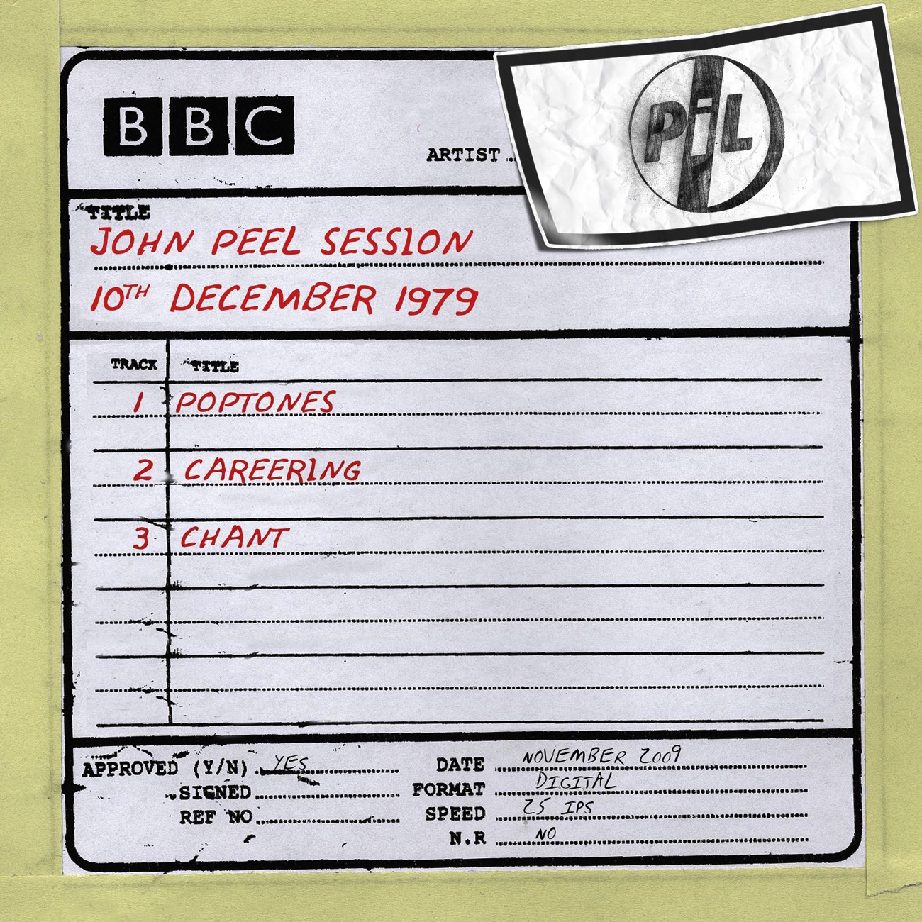 John Peel Session 10th December 1979