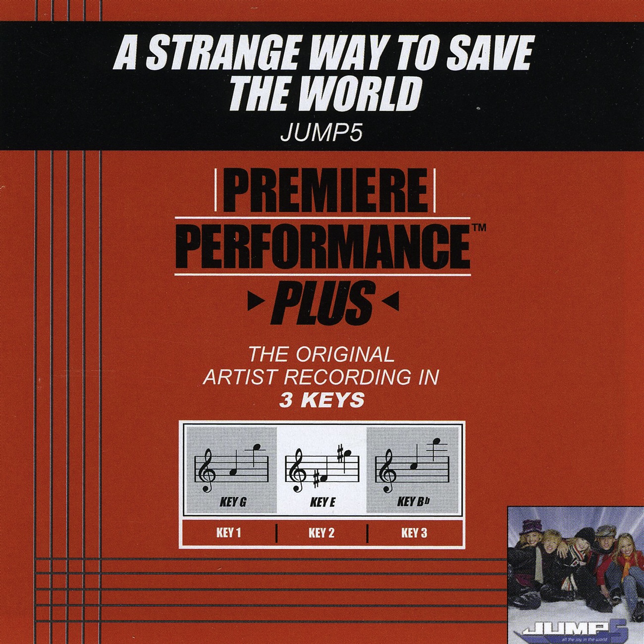 A Strange Way To Save The World (Performance Track In Key Of G With Background Vocals)