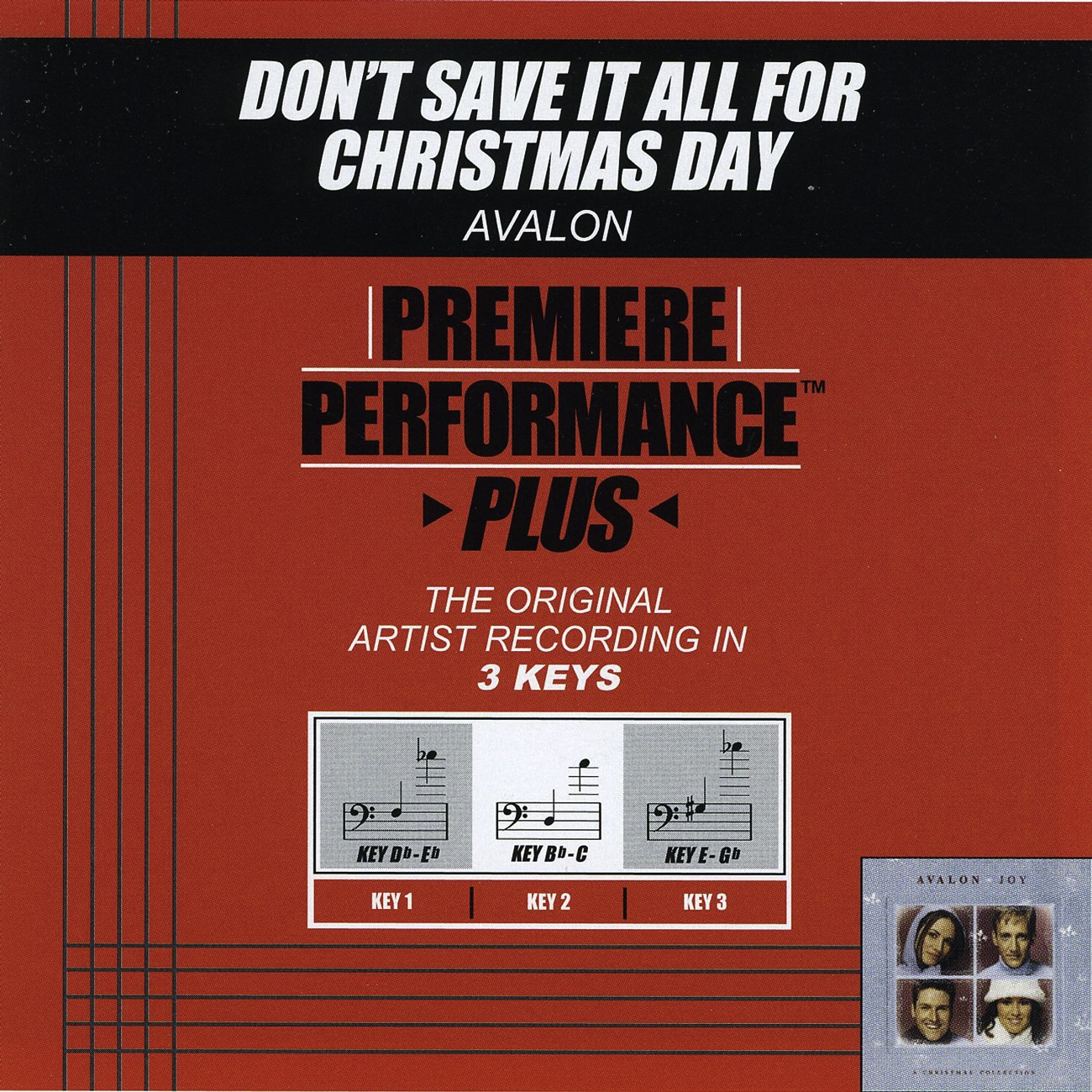 Don't Save It All For Christmas Day (Performance Track In Key Of Db-Eb With Background Vocals)