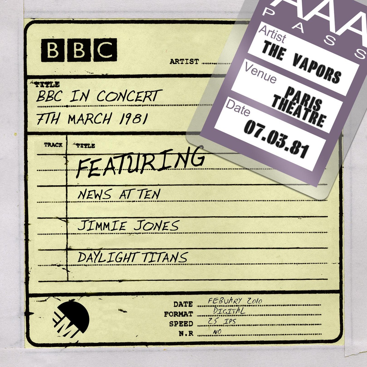 Jimmie Jones (BBC In Concert 07/03/81)