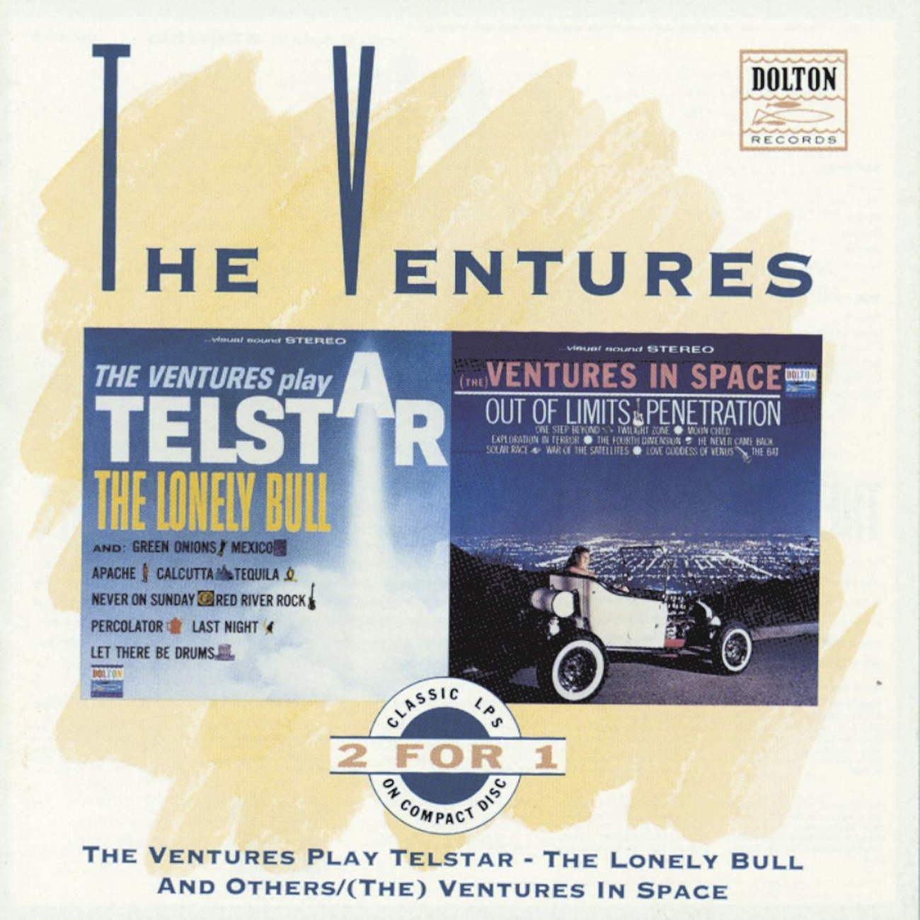 The Ventures Play Telstar - The Lonely Bull And Others / (The) Ventures In Space