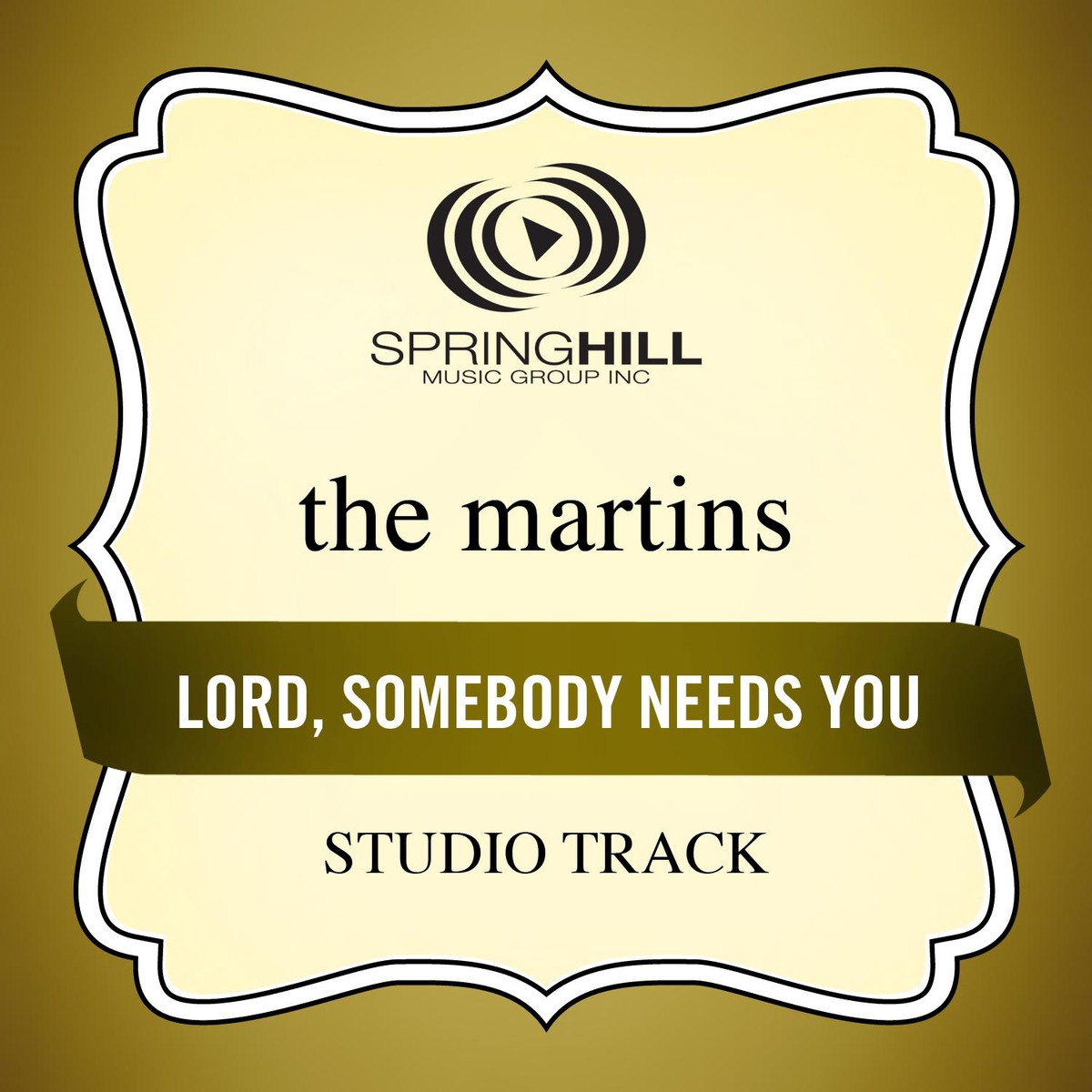 Lord, Somebody Needs You (Studio Track)