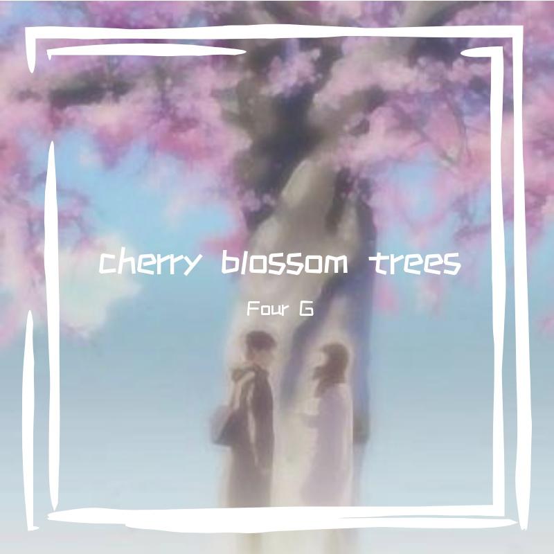 cherry blossom trees