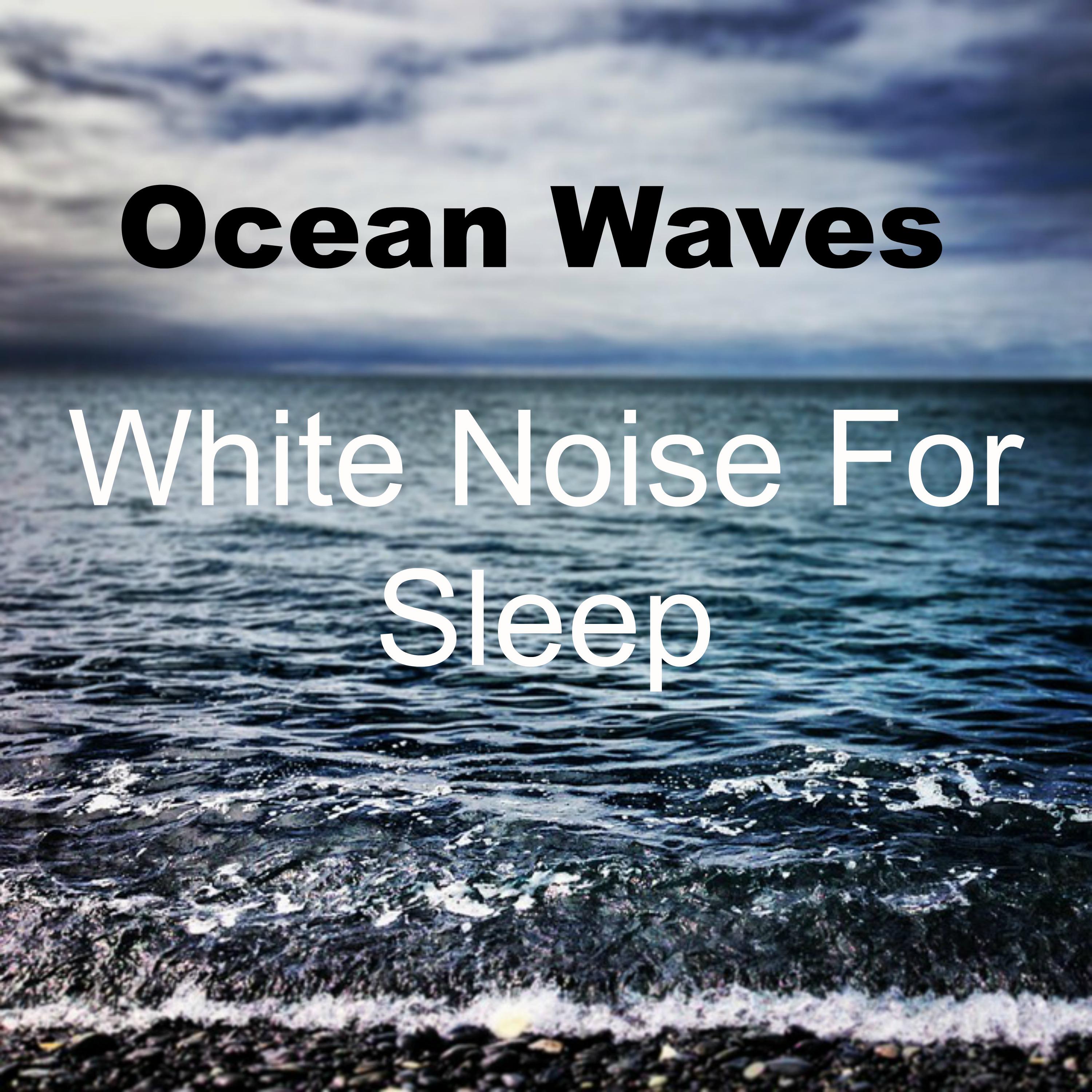 White Noise Ocean Sounds with Owls and Crickets