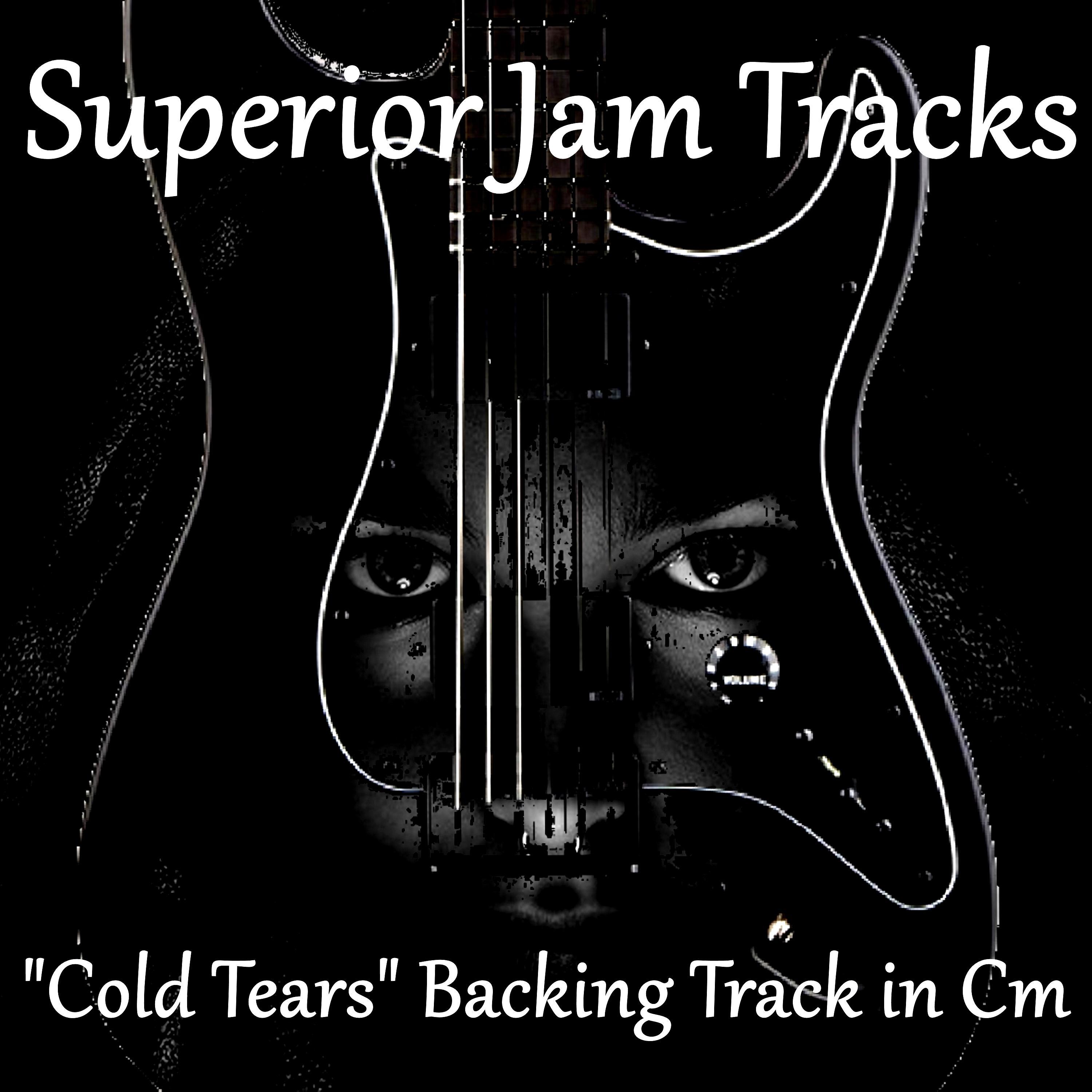 Cold Tears Guitar Backing Track in C Minor