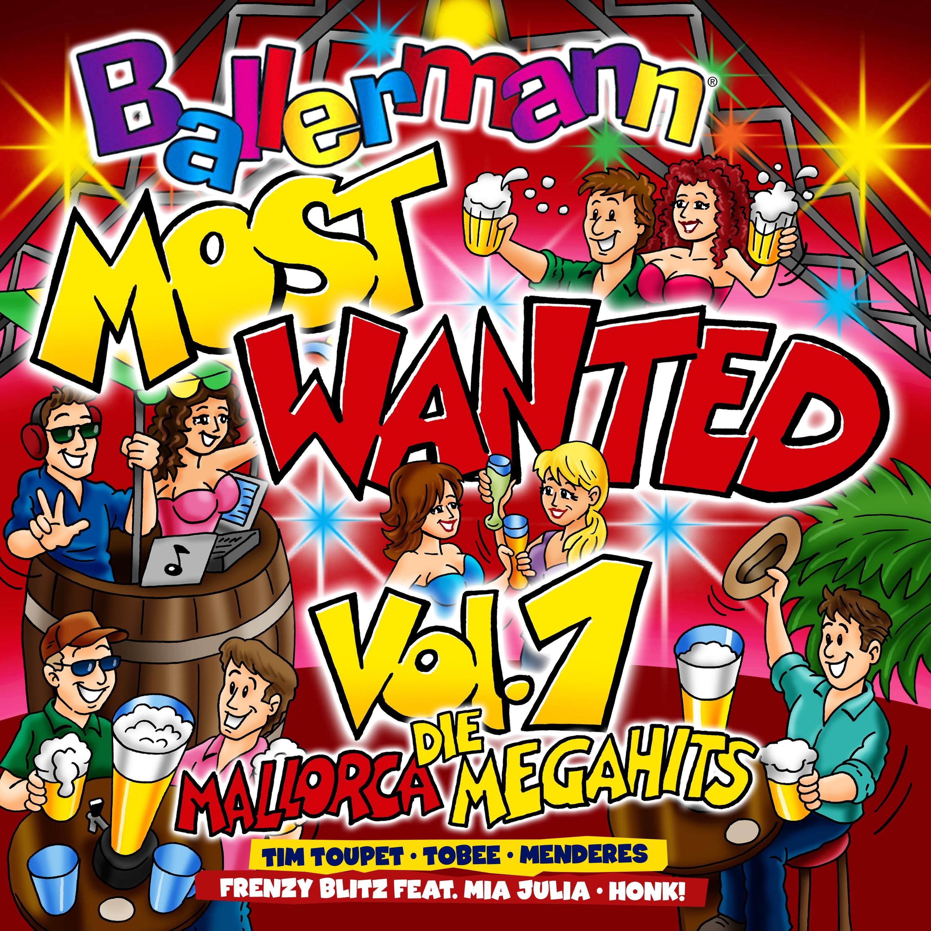 Ballermann Most Wanted Vol. 1 (Die Mallorca Megahits)