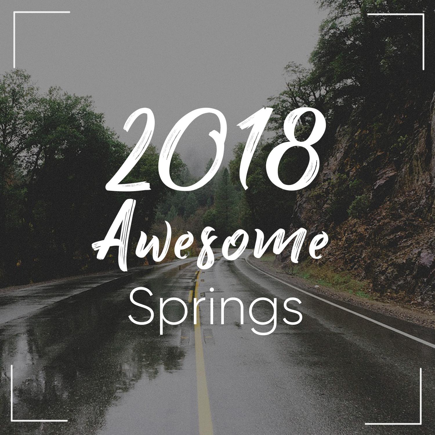2018 Awesome Springs: Natural Loopable Rain and Running Water