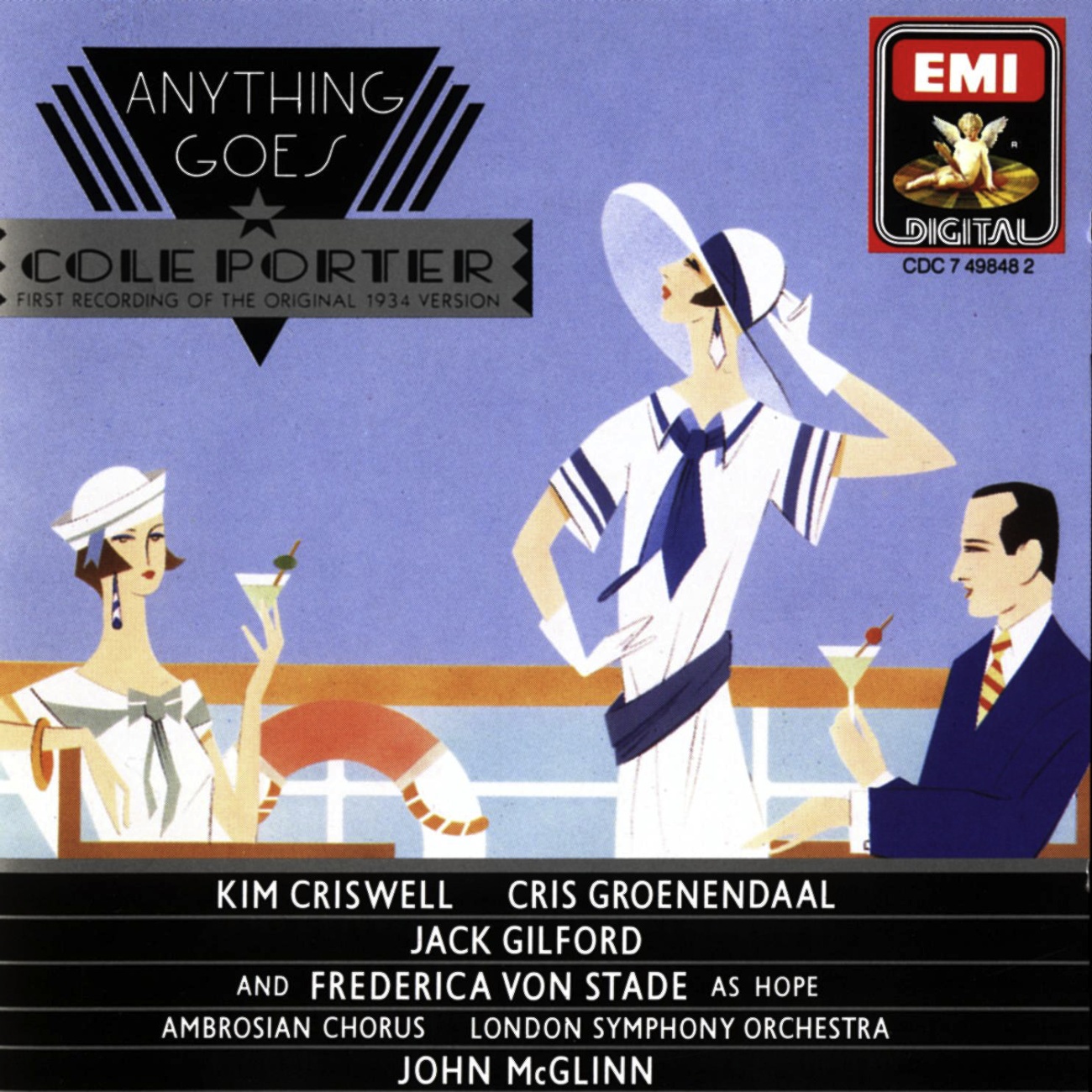 Anything Goes (original 1934 version), Act I: I get a kick out of you (Reno)