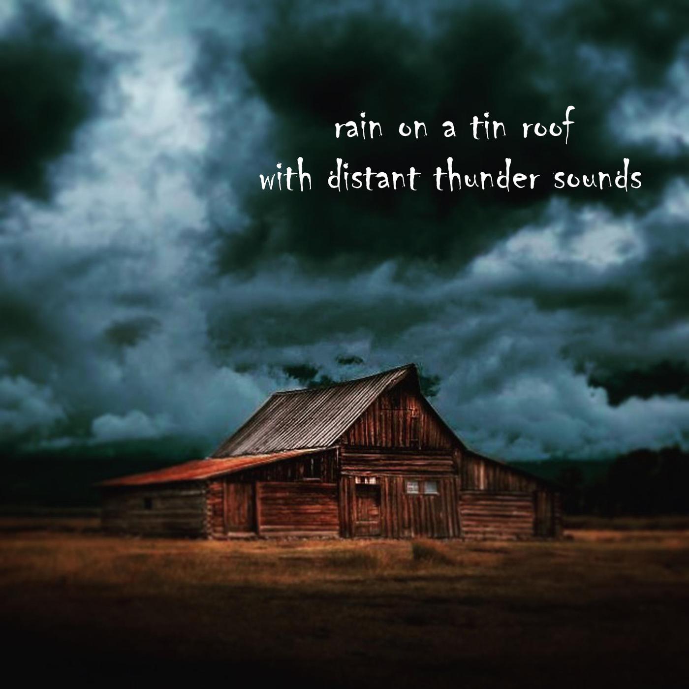 Rain on a Tin Roof with Distant Thunder Sounds, Pt. 20