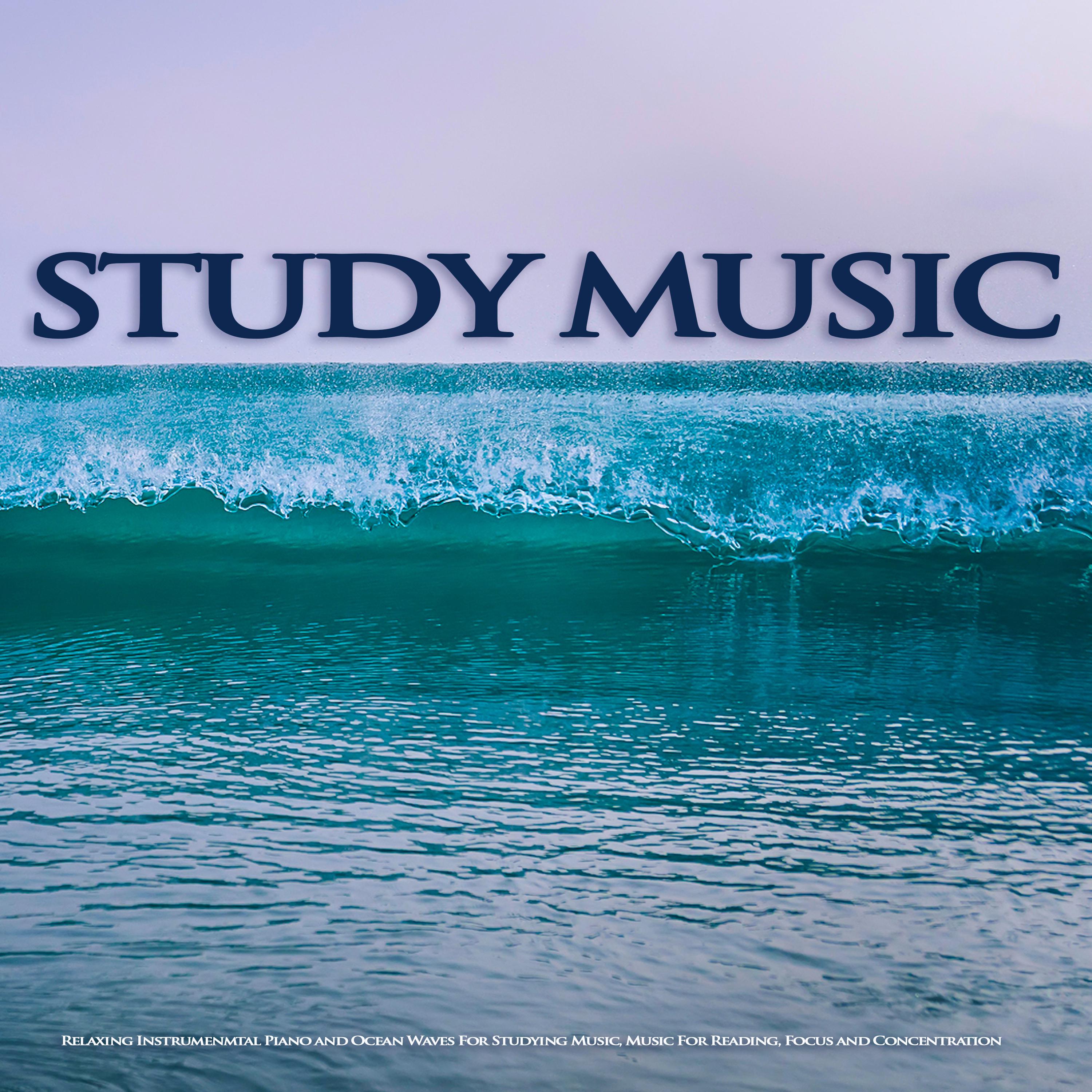 Study Music: Piano and Ocean Waves