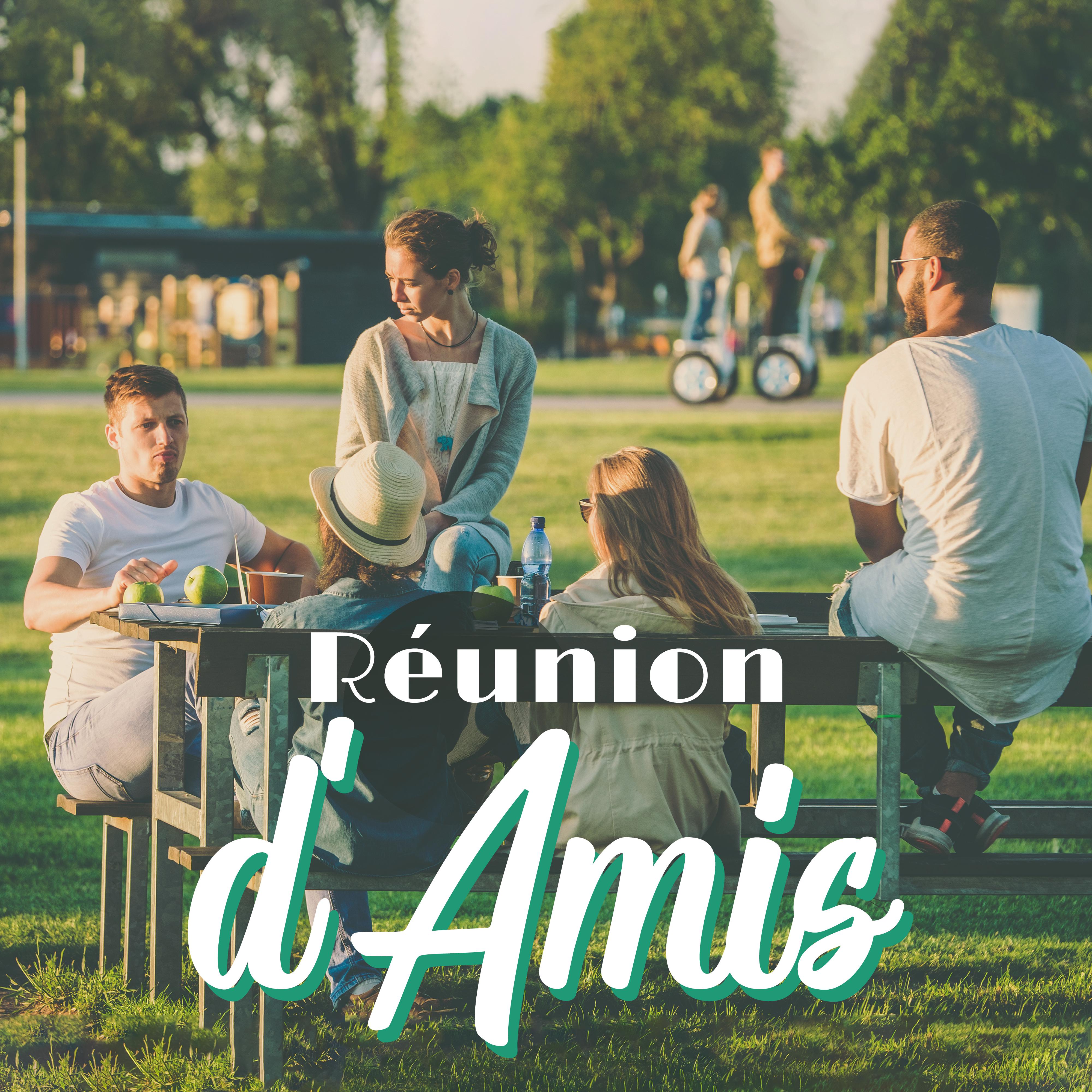 Réunion d'Amis: Musique de Fond pour les Réunions Sociales, des Conversations Communes et du Divertissement