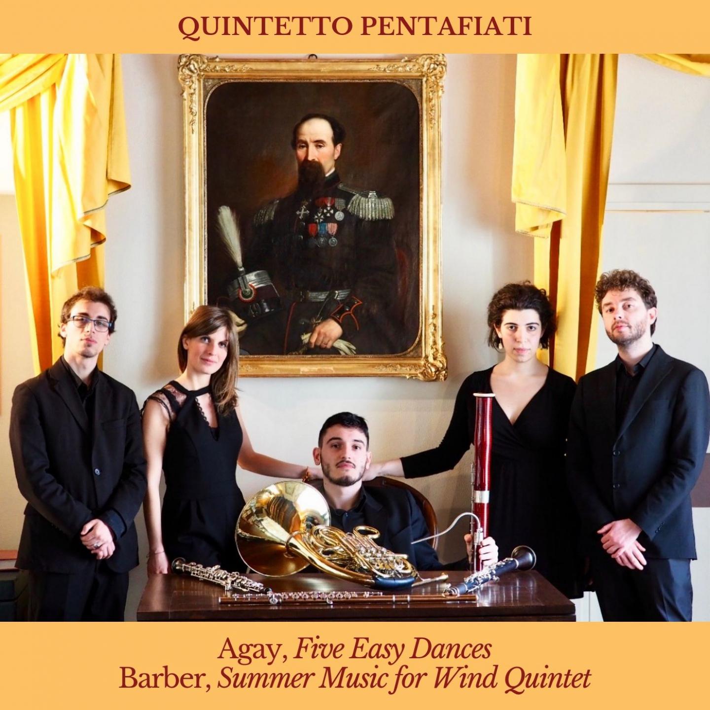 Agay, Five Easy Dances & Barber, Summer Music for Wind Quintet