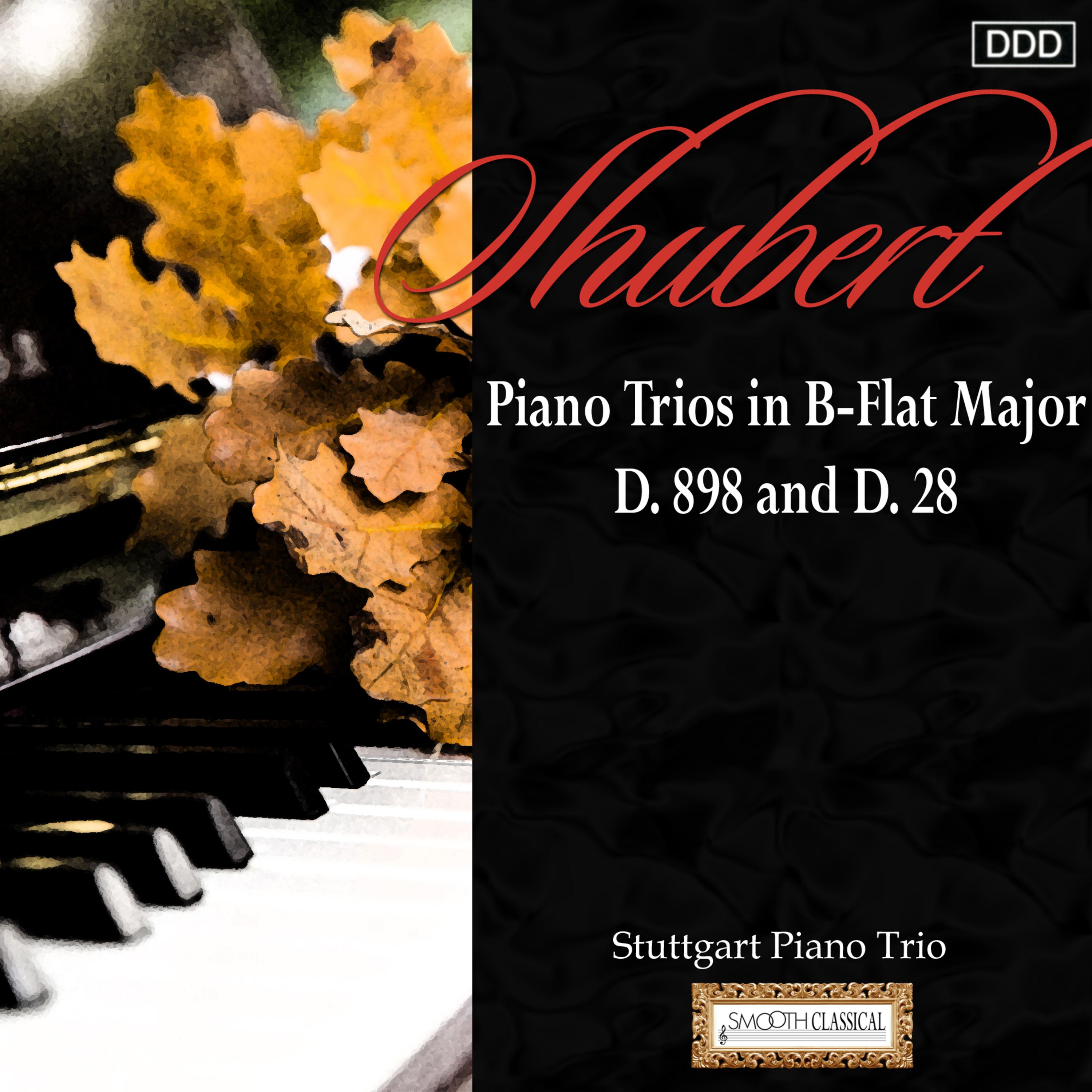 Piano Trio No. 1 in B-Flat Major, Op. 99, D. 898: I. Allegro moderato