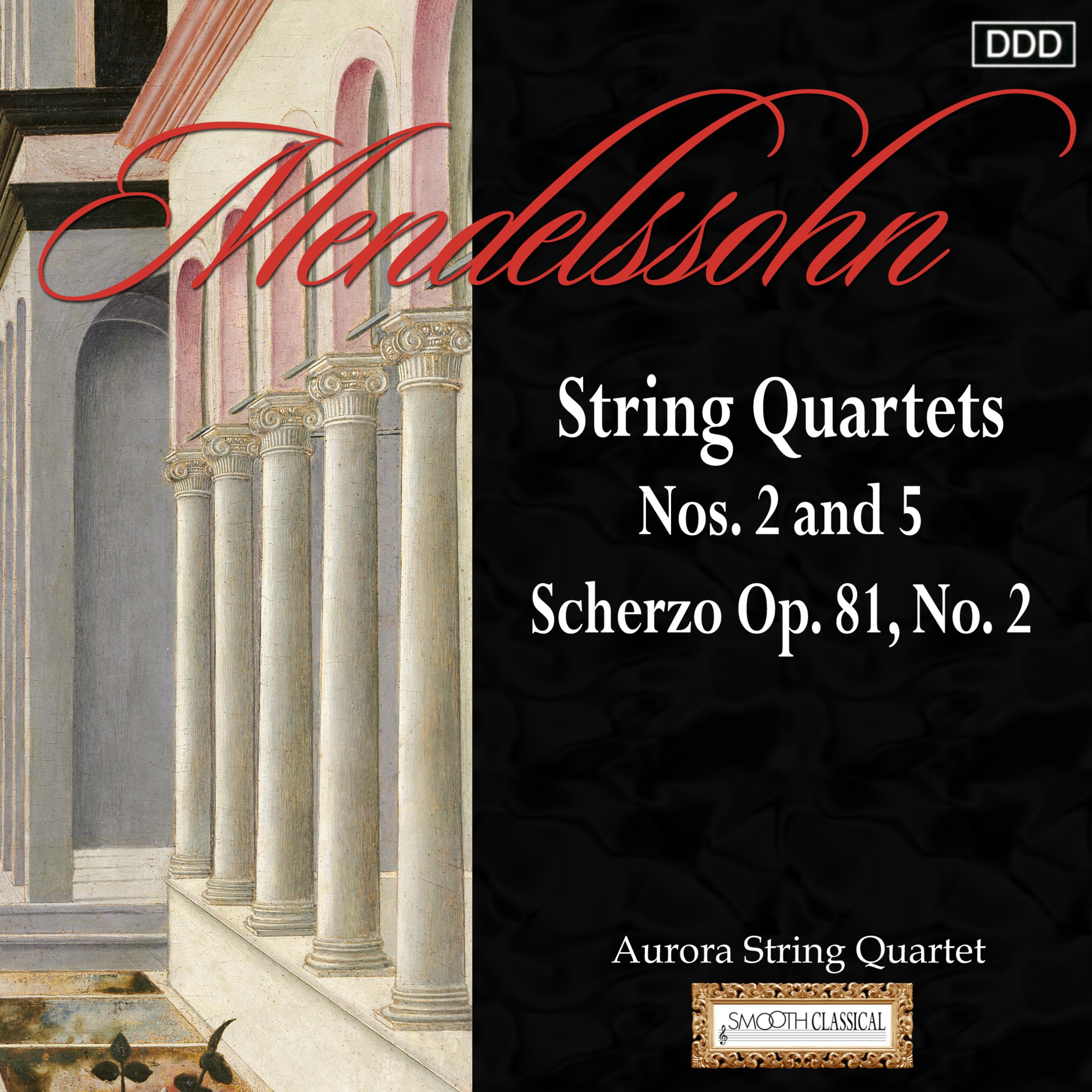 String Quartet No. 5 in E-Flat Major, Op. 44 No. 3, MWV R28: IV. Molto allegro con fuoco