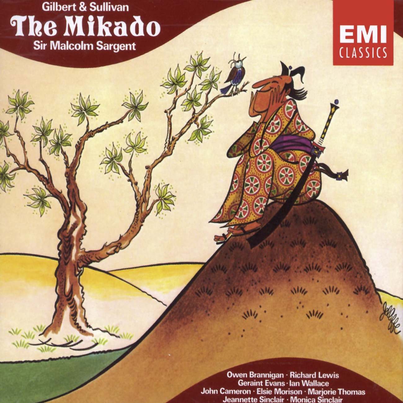 The Mikado (or, The Town of Titipu), Act I: With aspect stern (Nobles, Girls, Pooh-Bah, Ko-Ko, Nanki-Poo, Yum-Yum, Others)