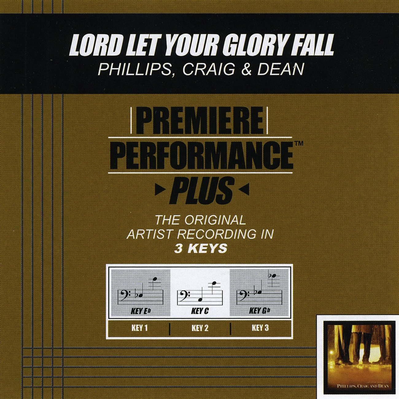 Lord Let Your Glory Fall (Performance Track In Key Of C)