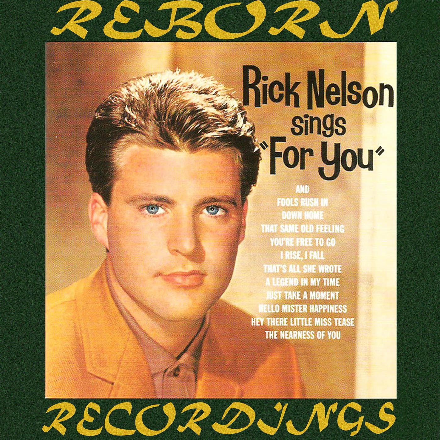 Rick Nelson Sings For You (HD Remastered)