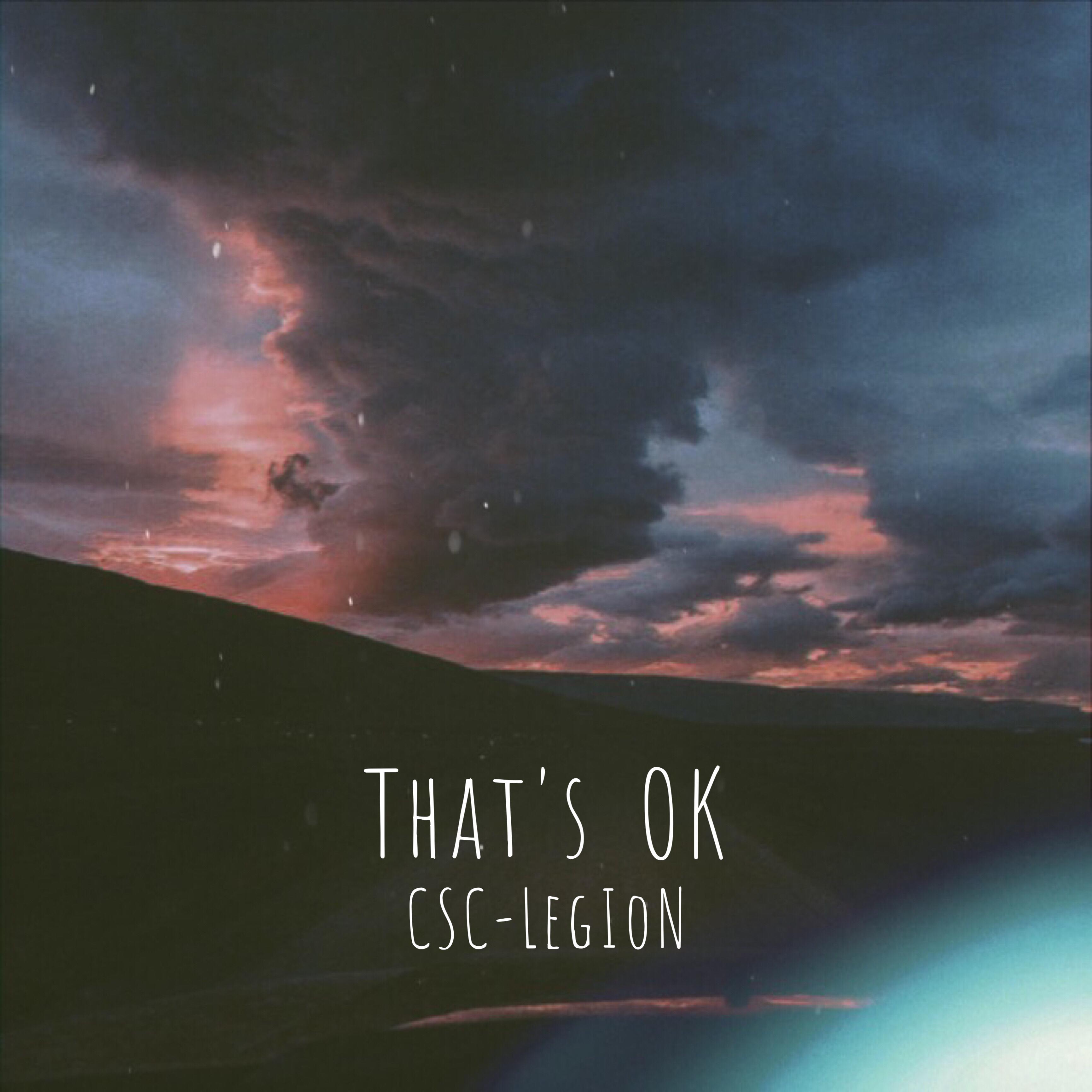 "that's ok"