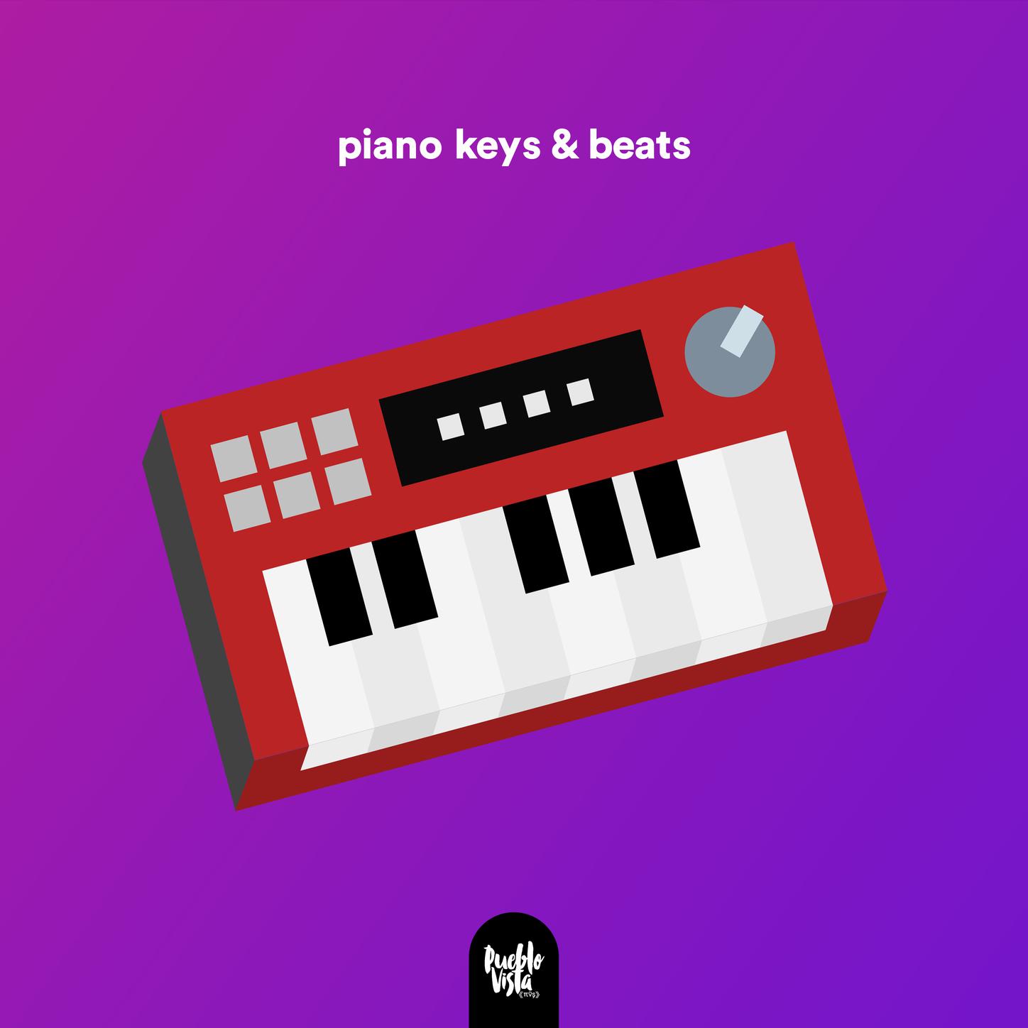 piano keys and beats
