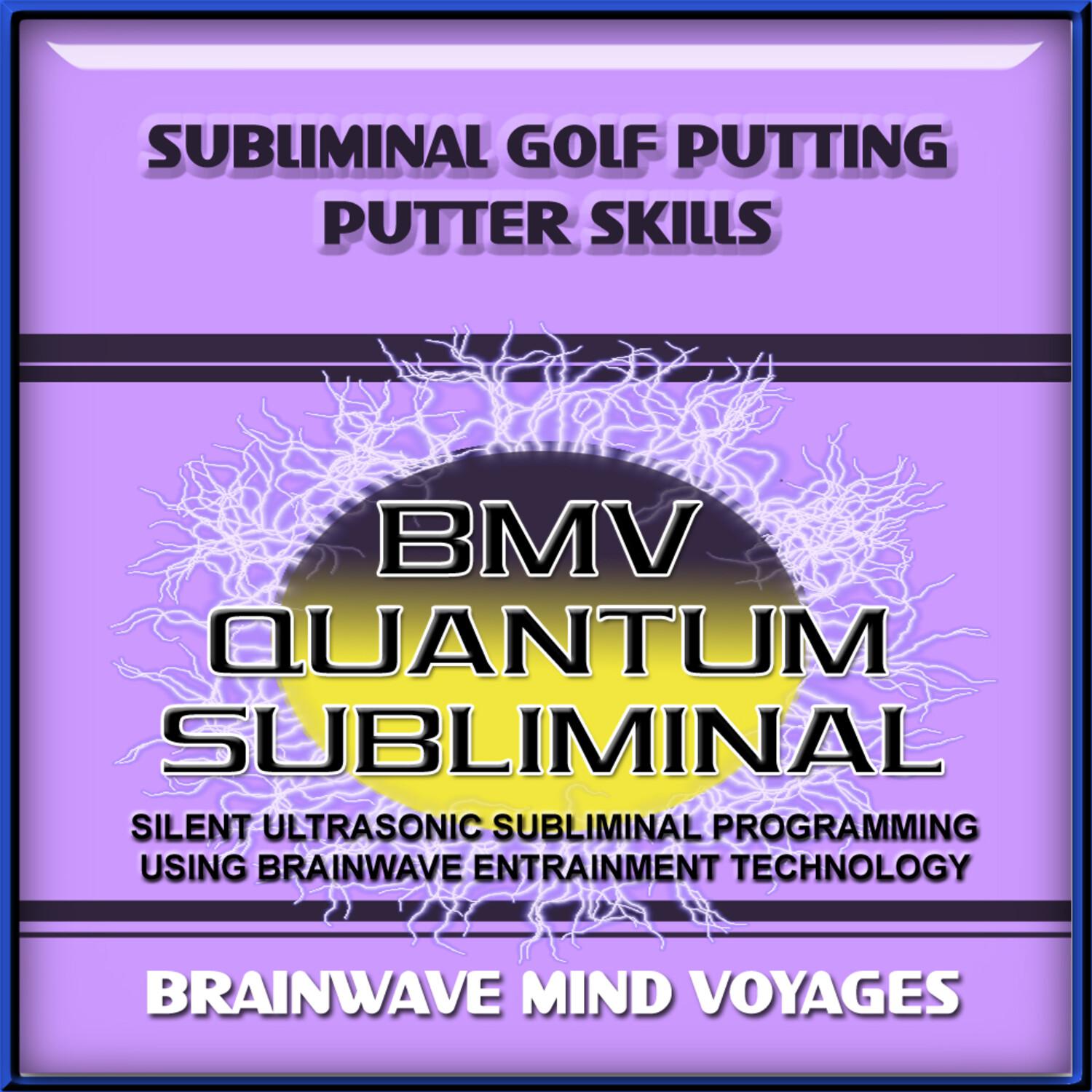 Subliminal Golf Putting Putter Skills