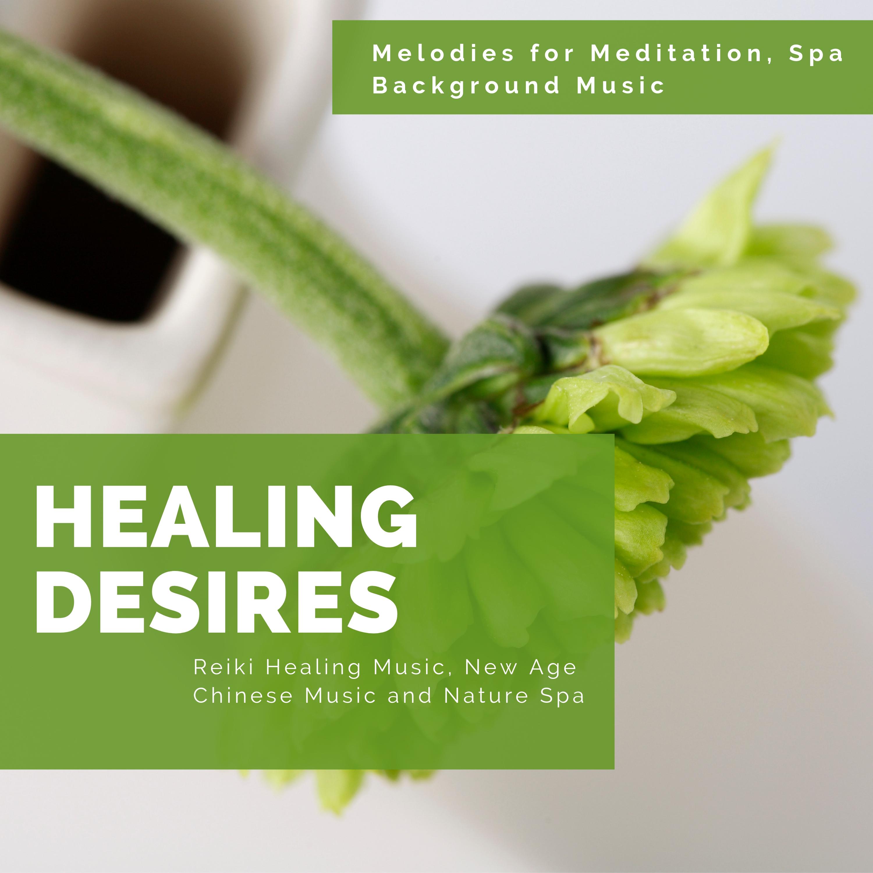 Healing Desires - Melodies For Meditation, Spa Background Music, Reiki Healing Music, New Age Chinese Music And Nature Spa