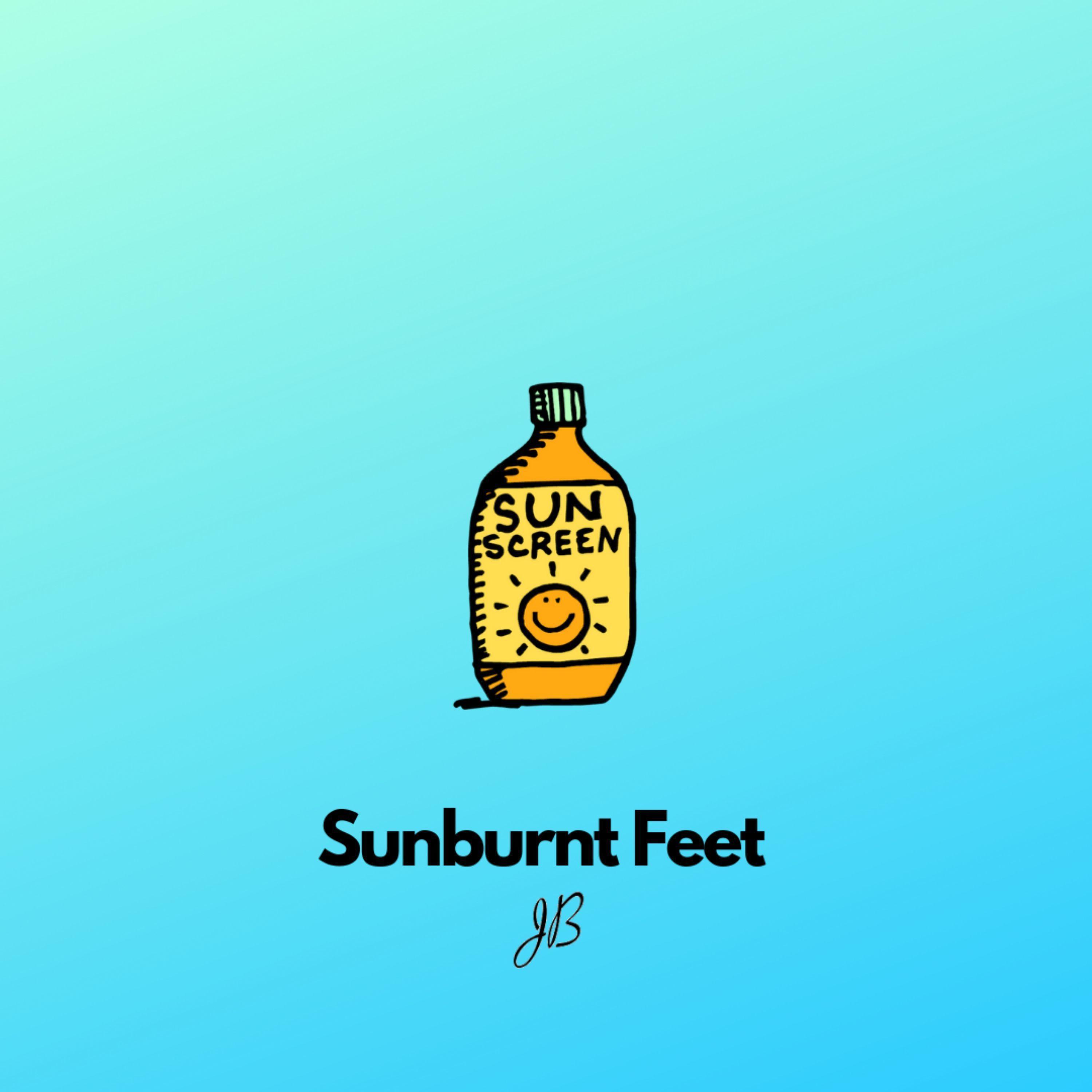 Sunburnt Feet