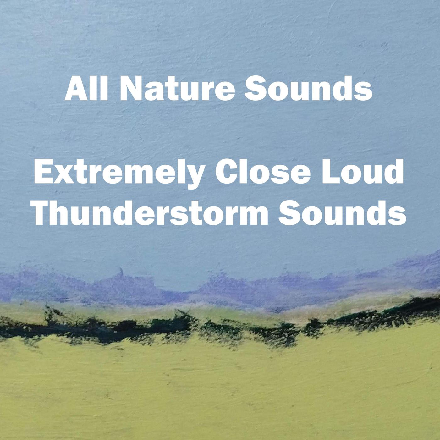 Extremely Close Loud Thunderstorm Sounds