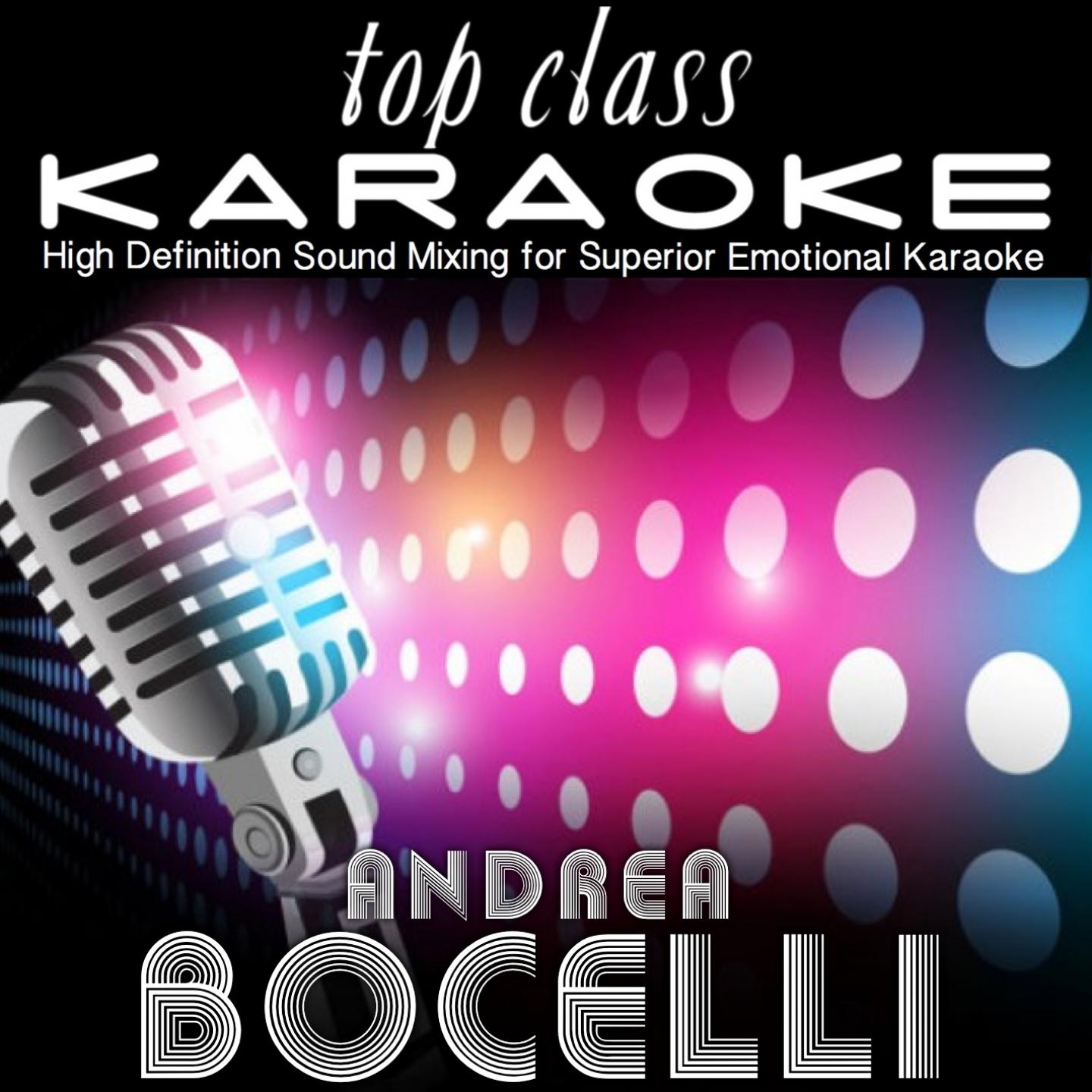 Top Class Karaoke: Andrea Bocelli