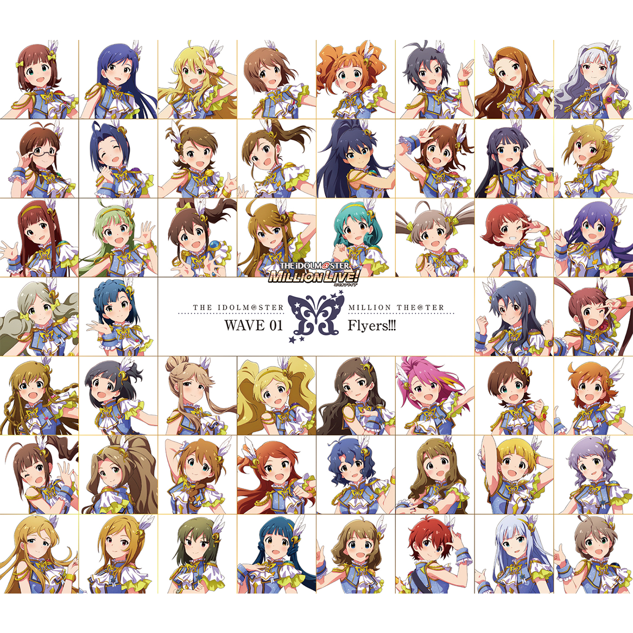 THE IDOLM@STER MILLION THE@TER WAVE 01 Flyers!!!