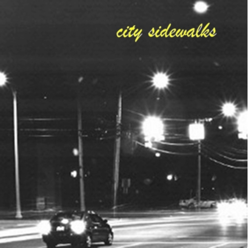 City Sidewalks b​/​w Jon Gielgud