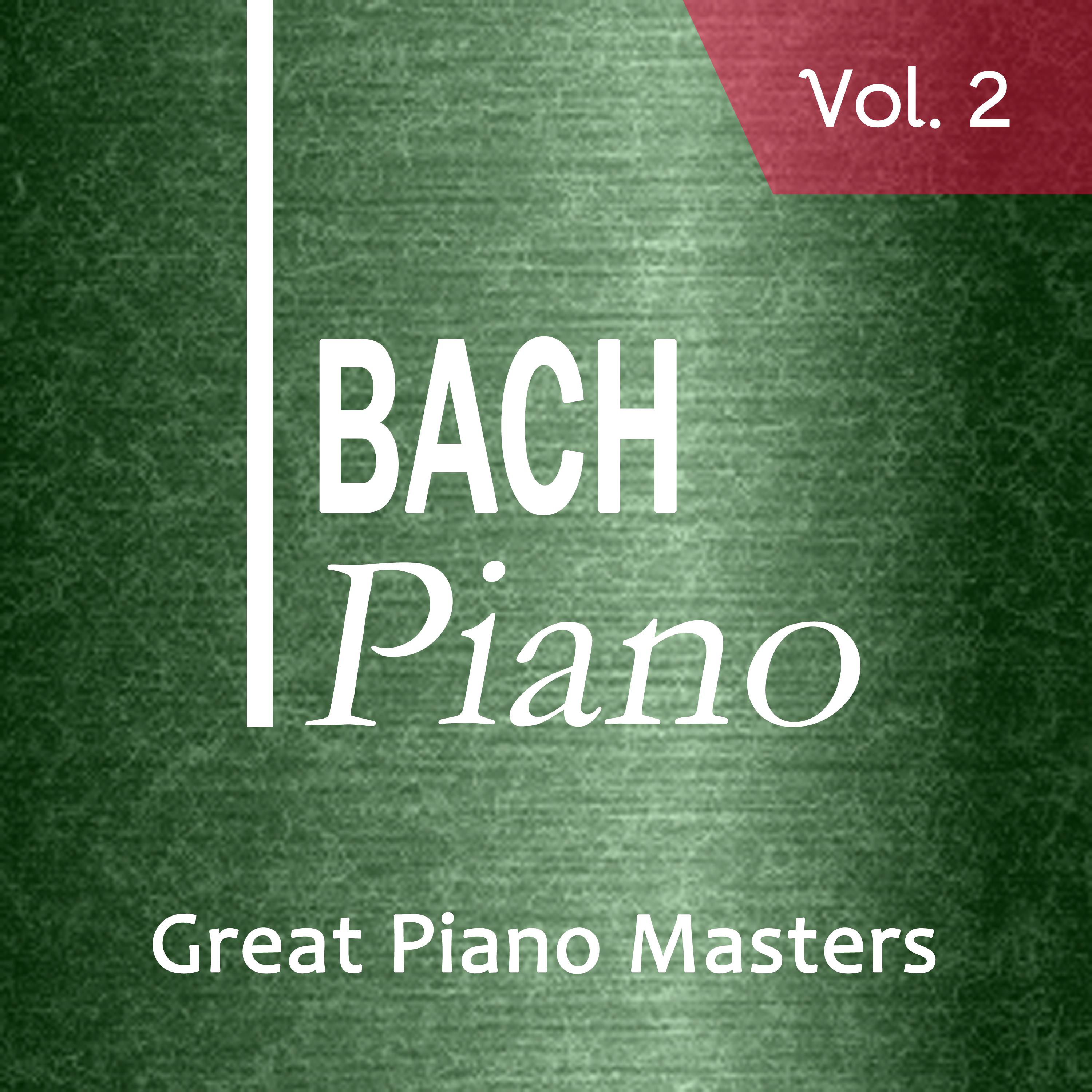 Bach Piano Volume 2