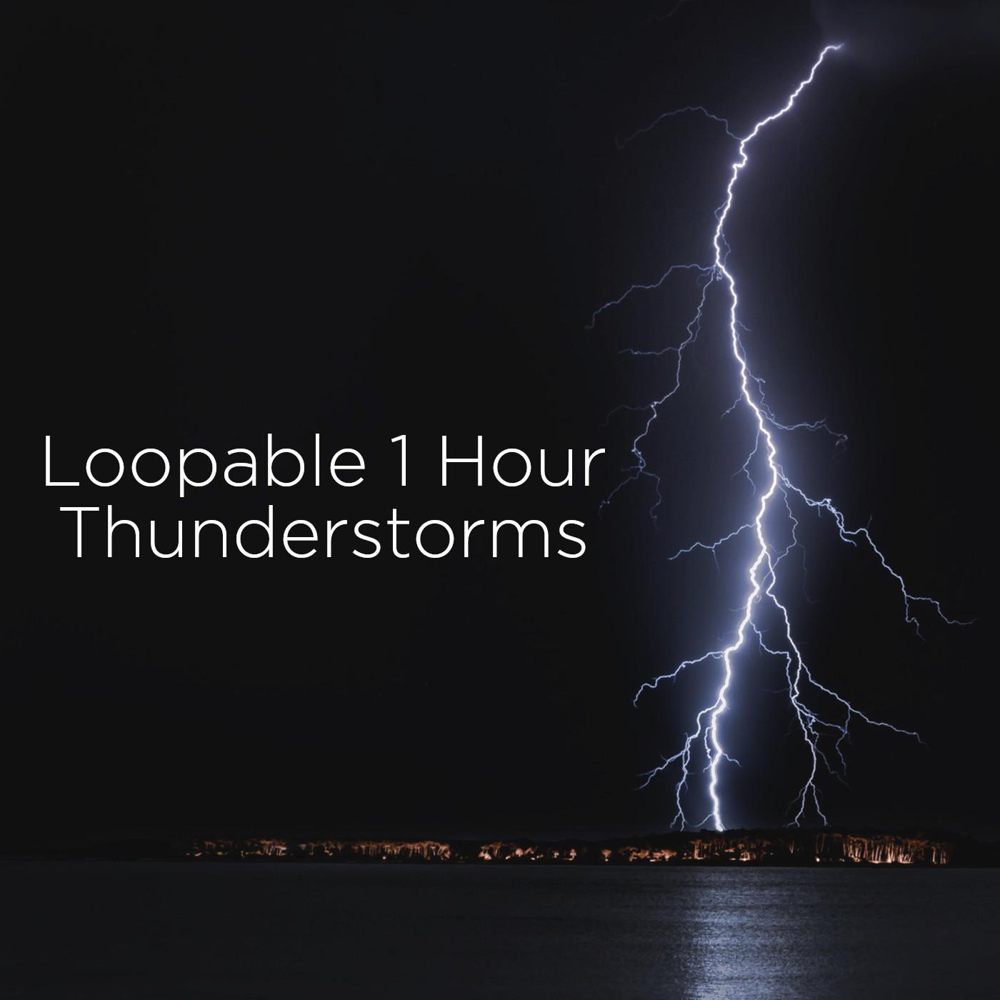 Loopable 1 Hour Thunderstorms