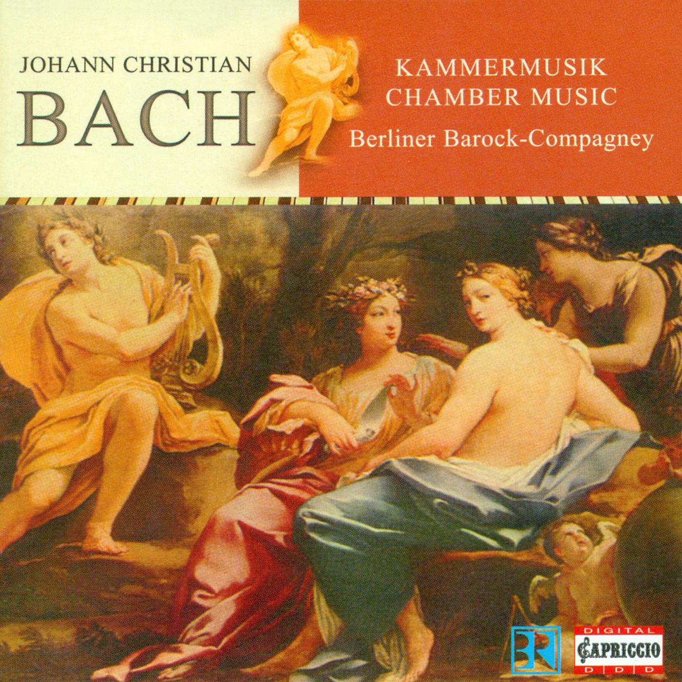 BACH, J.C.: Chamber Music - Opp. 8, 11, 22 / Sextet in C Major (Berliner Barock Compagney)