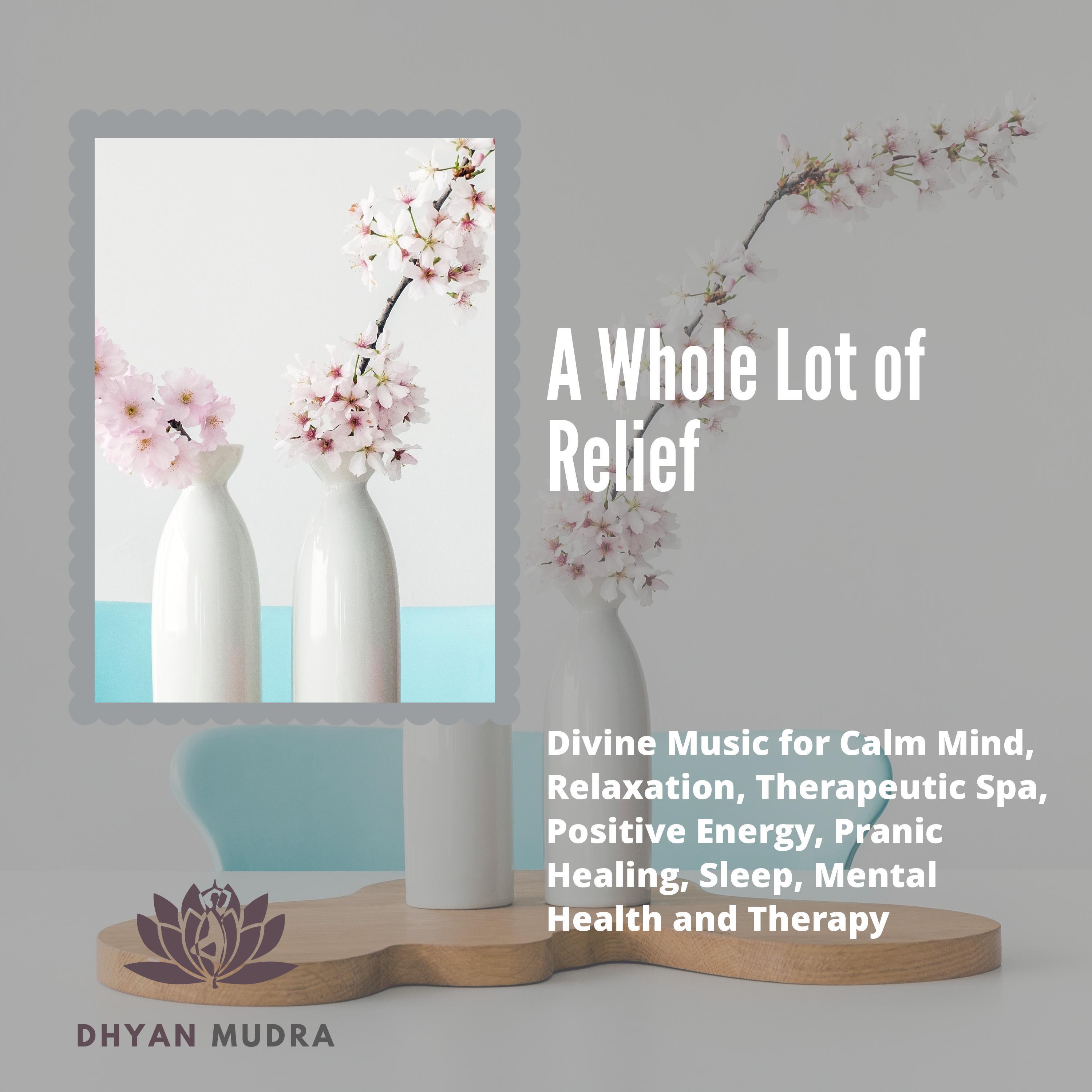 A Whole Lot Of Relief (Divine Music For Calm Mind, Relaxation, Therapeutic Spa, Positive Energy, Pranic Healing, Sleep, Mental Health And Therapy)