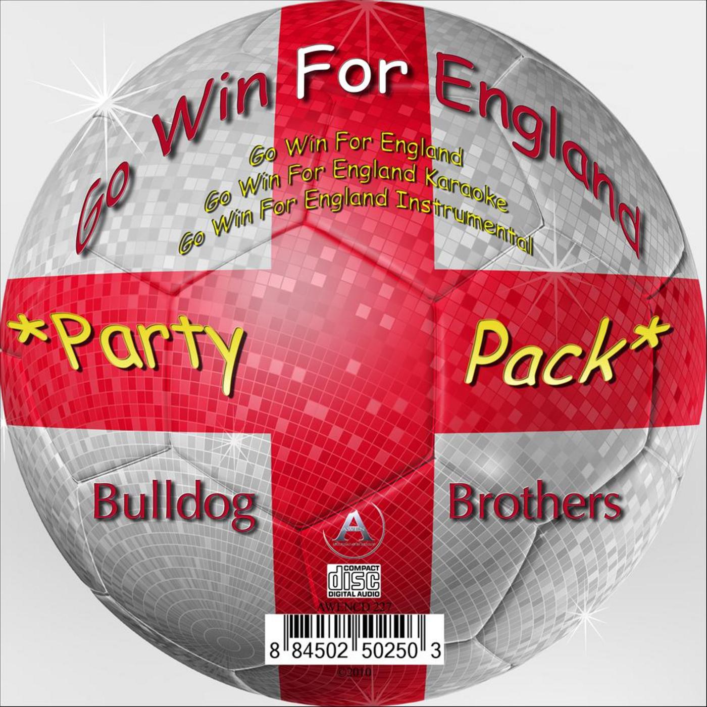 Go Win For England Party Pack