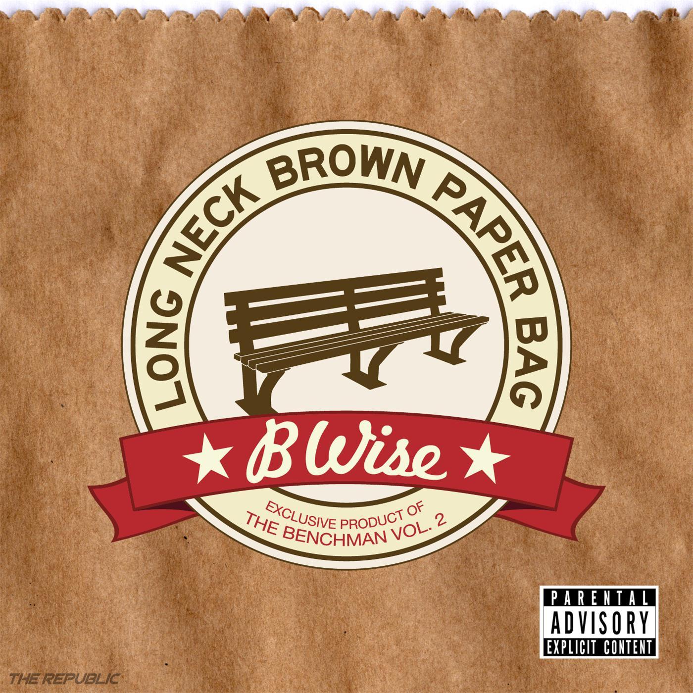 Long Neck Brown Paper Bag