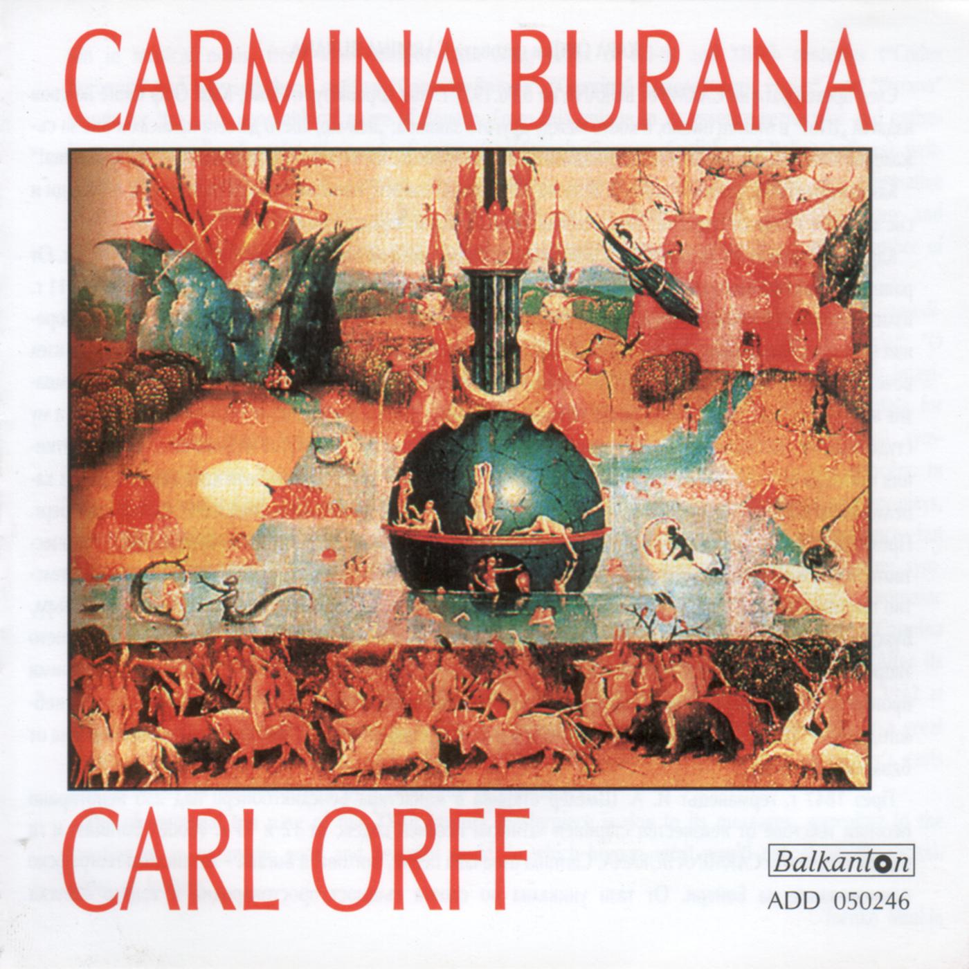 Carmina Burana: Reie