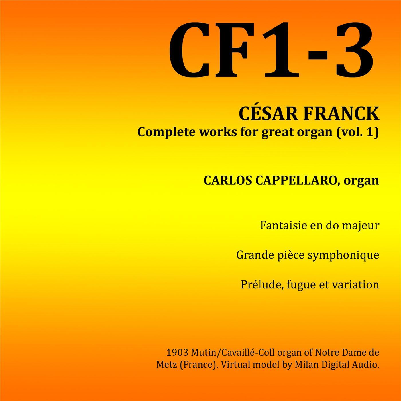 Six pièces pour grand orgue, No. 2, Grande pièce symphonique en fa dièse mineur, Op. 17, FWV 29: IV. Andante bis