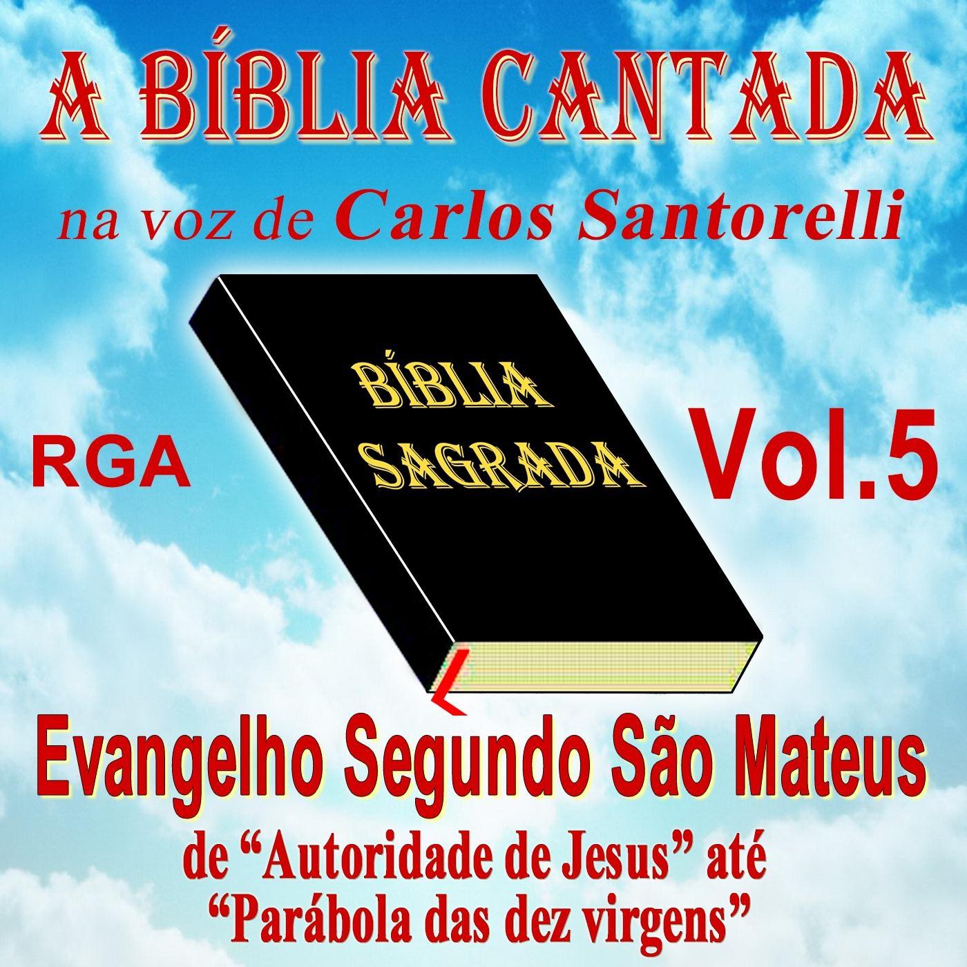 A Bíblia Cantada Na Voz de Carlos Santorelli, Vol. 5